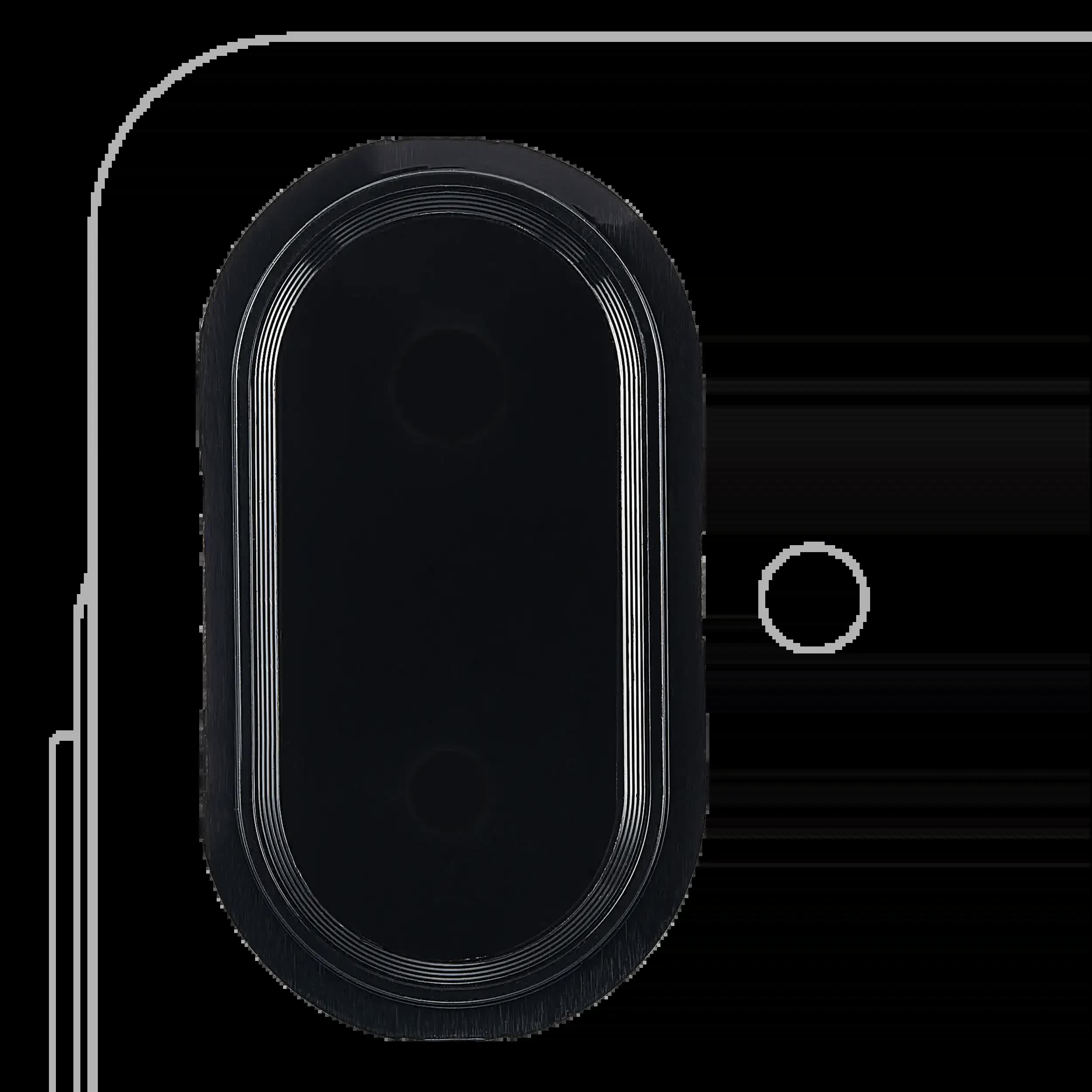 Rückkamera-Glas mit Abdeckung Blendenring für Samsung Galaxy A07 4G (A075 / 2025)