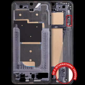 Mittelrahmen für Samsung Galaxy S25 Edge 5G (US & International Version) (Titanium Jetblack)