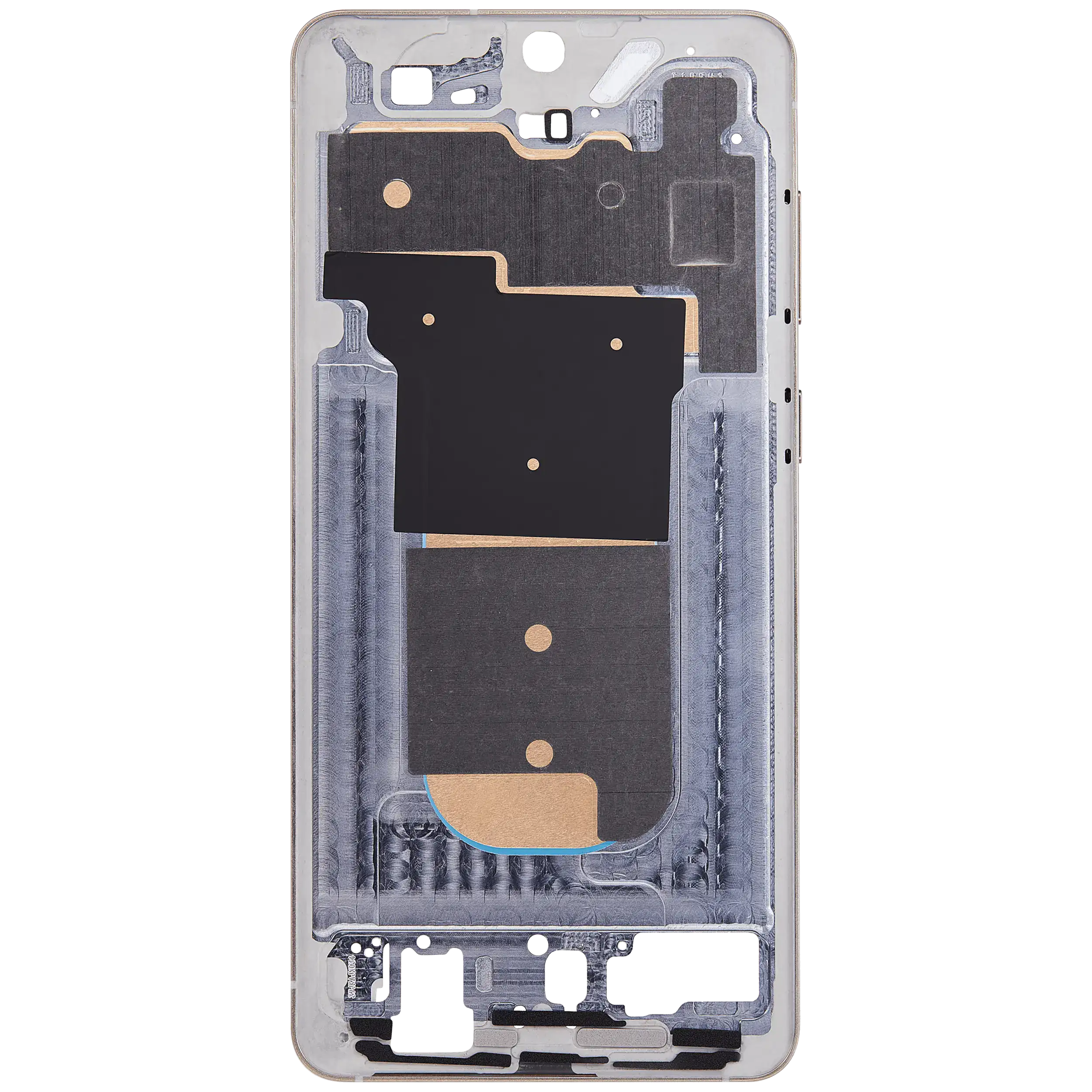 Mittelrahmen für Samsung Galaxy S25 Edge 5G (US & International Version) (Titanium Icyblue / Titanium Silver) – Bild 3