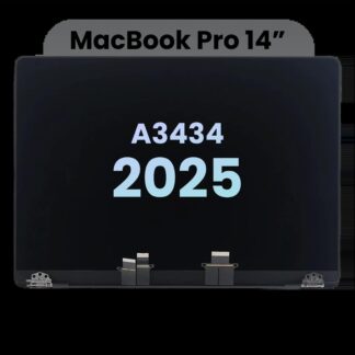 komplette LCD-Displayeinheit (Matte) für MacBook Pro 14" A3434 (2025) (Original) (Space Black)