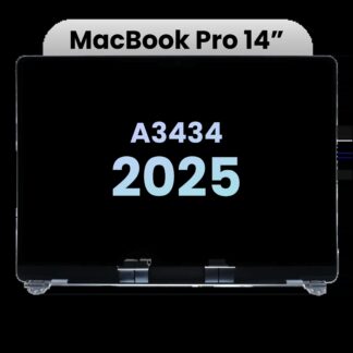 komplette LCD-Displayeinheit (Glossy) für MacBook Pro 14" A3434 (2025) (Original) (Silver (Silber))