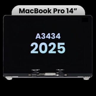 komplette LCD-Displayeinheit (Matte) für MacBook Pro 14" A3434 (2025) (Original) (Silver (Silber))