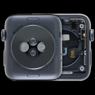 Gehäuse Baugruppe für Watch Series 2 (42MM) (ausgebautes Originalteil: Grade A) (Cellular Version) (Aluminium / Space Black)