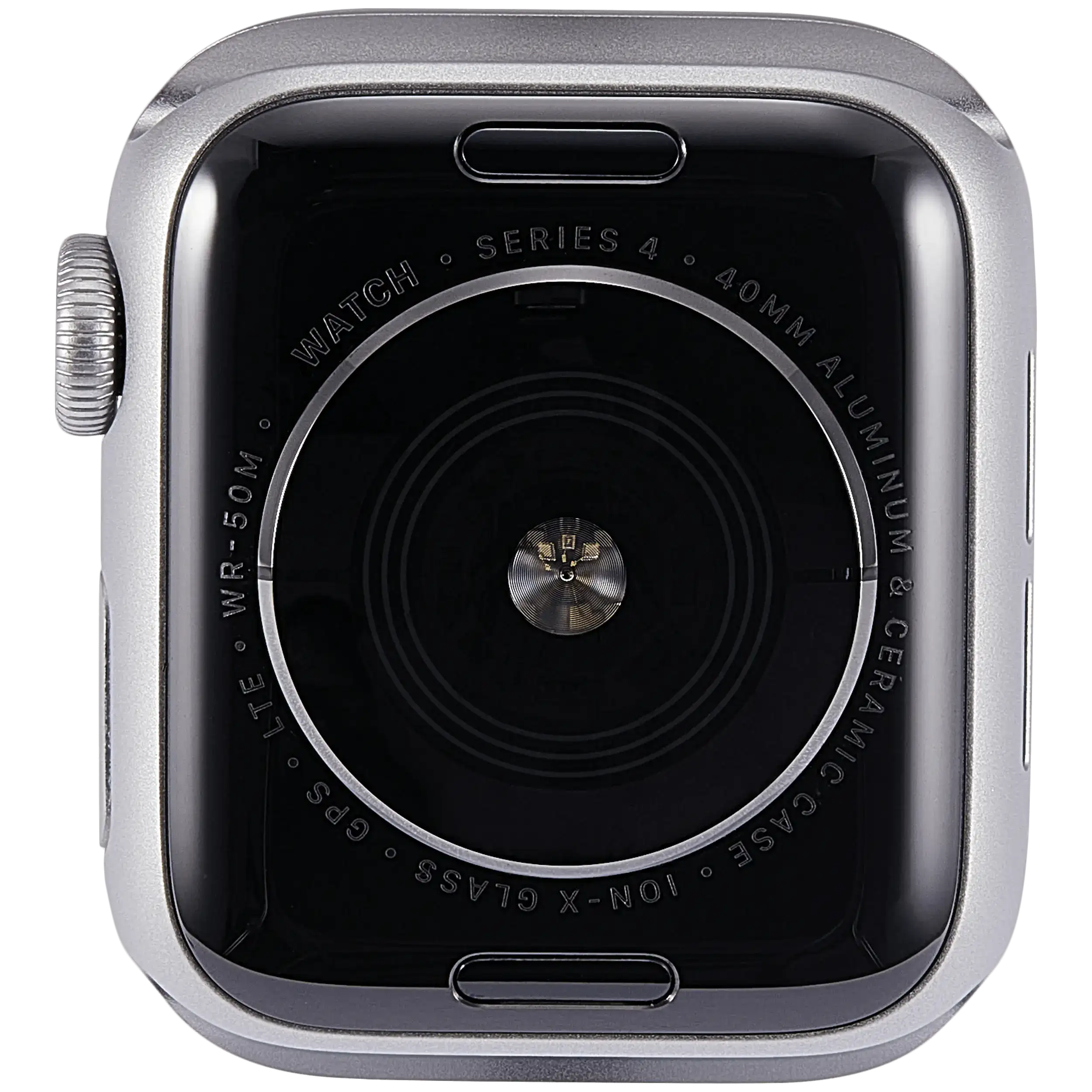 Gehäuse Baugruppe für Watch Series 4 (40MM) (ausgebautes Originalteil: Grade A) (Cellular Version) (Aluminium / Silver) – Bild 3