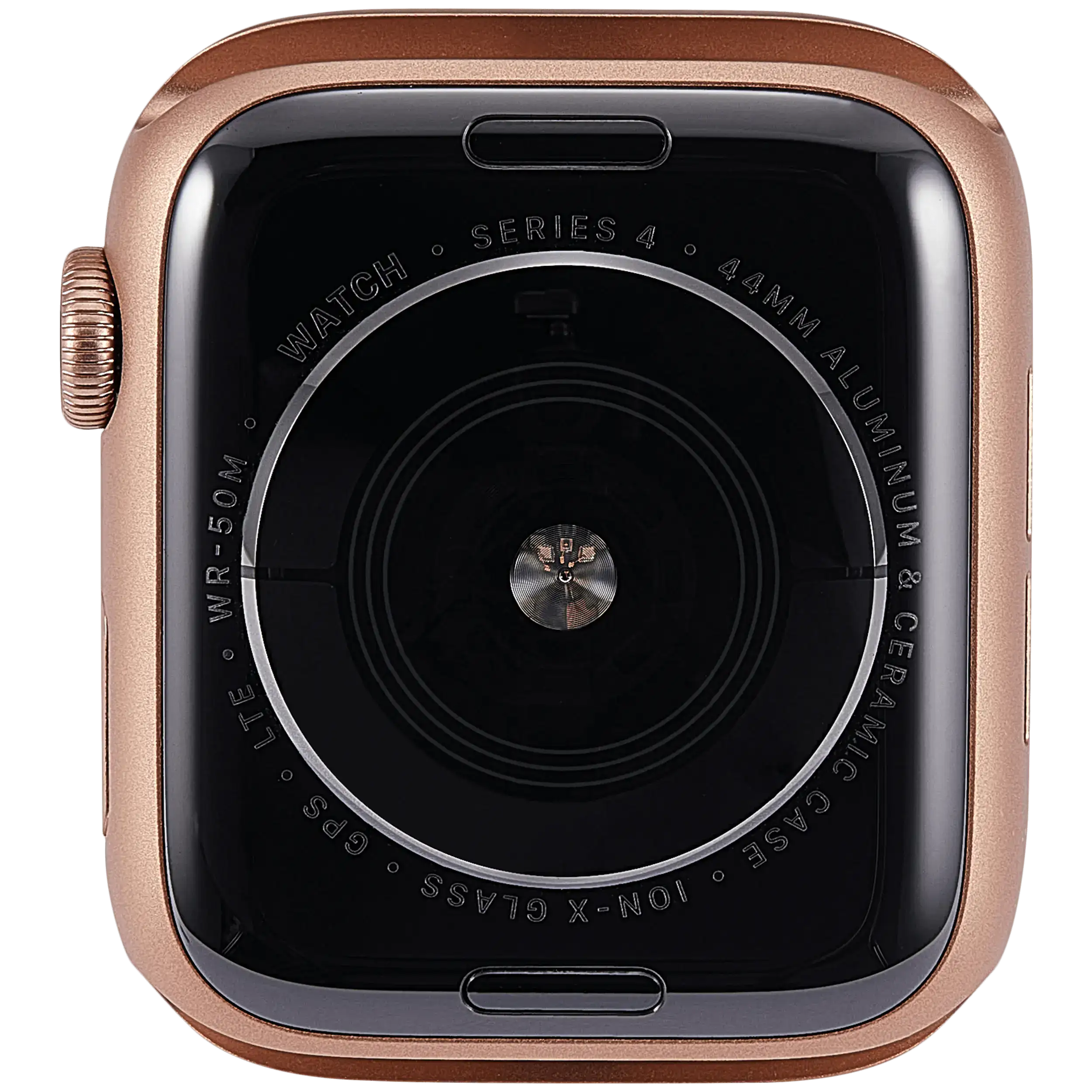 Gehäuse Baugruppe für Watch Series 4 (44MM) (ausgebautes Originalteil: Grade A) (Cellular Version) (Aluminium / Gold) – Bild 3