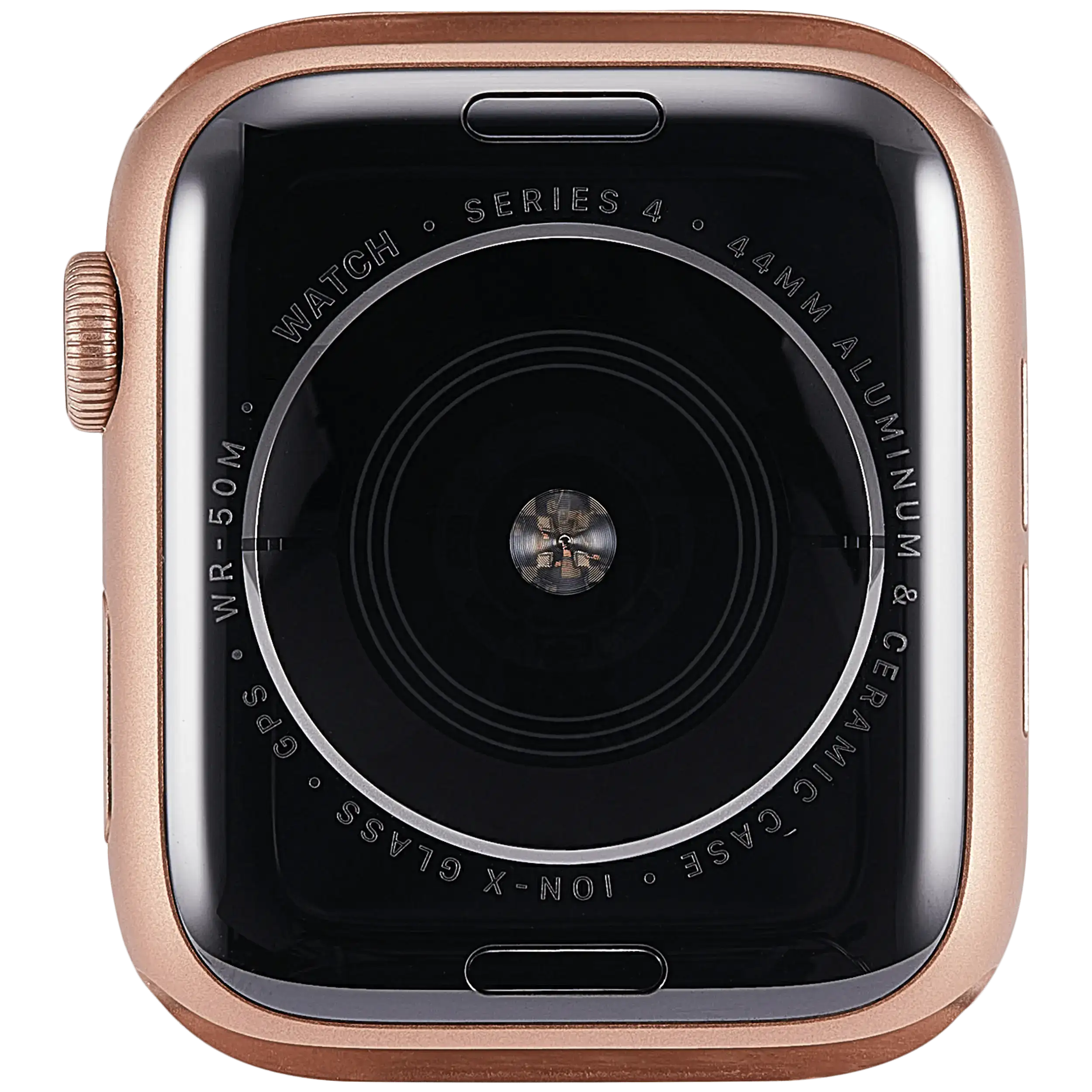 Gehäuse Baugruppe für Watch Series 4 (44MM) (ausgebautes Originalteil: Grade A) (GPS Version) (Aluminium / Gold) – Bild 3