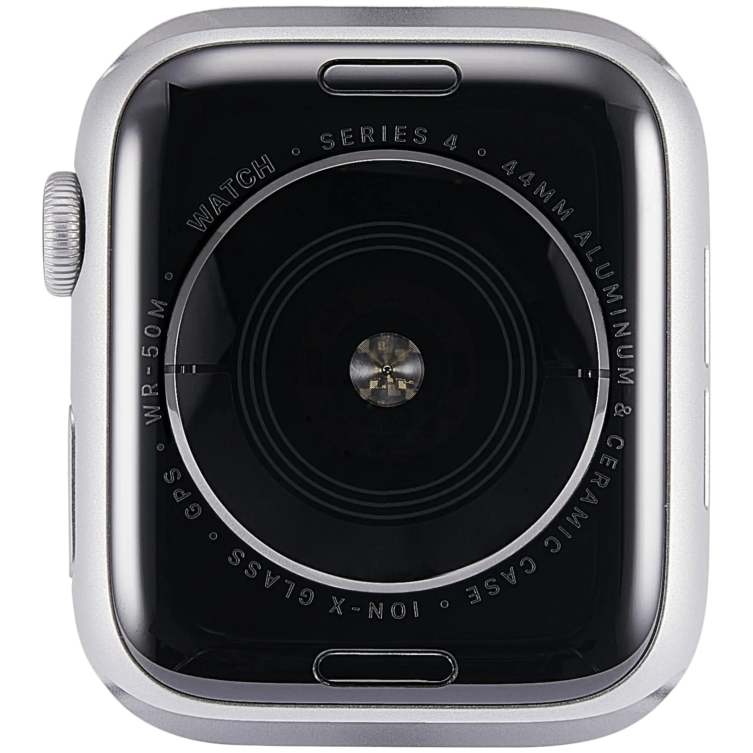 Gehäuse Baugruppe für Watch Series 4 (44MM) (ausgebautes Originalteil: Grade A) (GPS Version) (Aluminium / Silver) – Bild 3