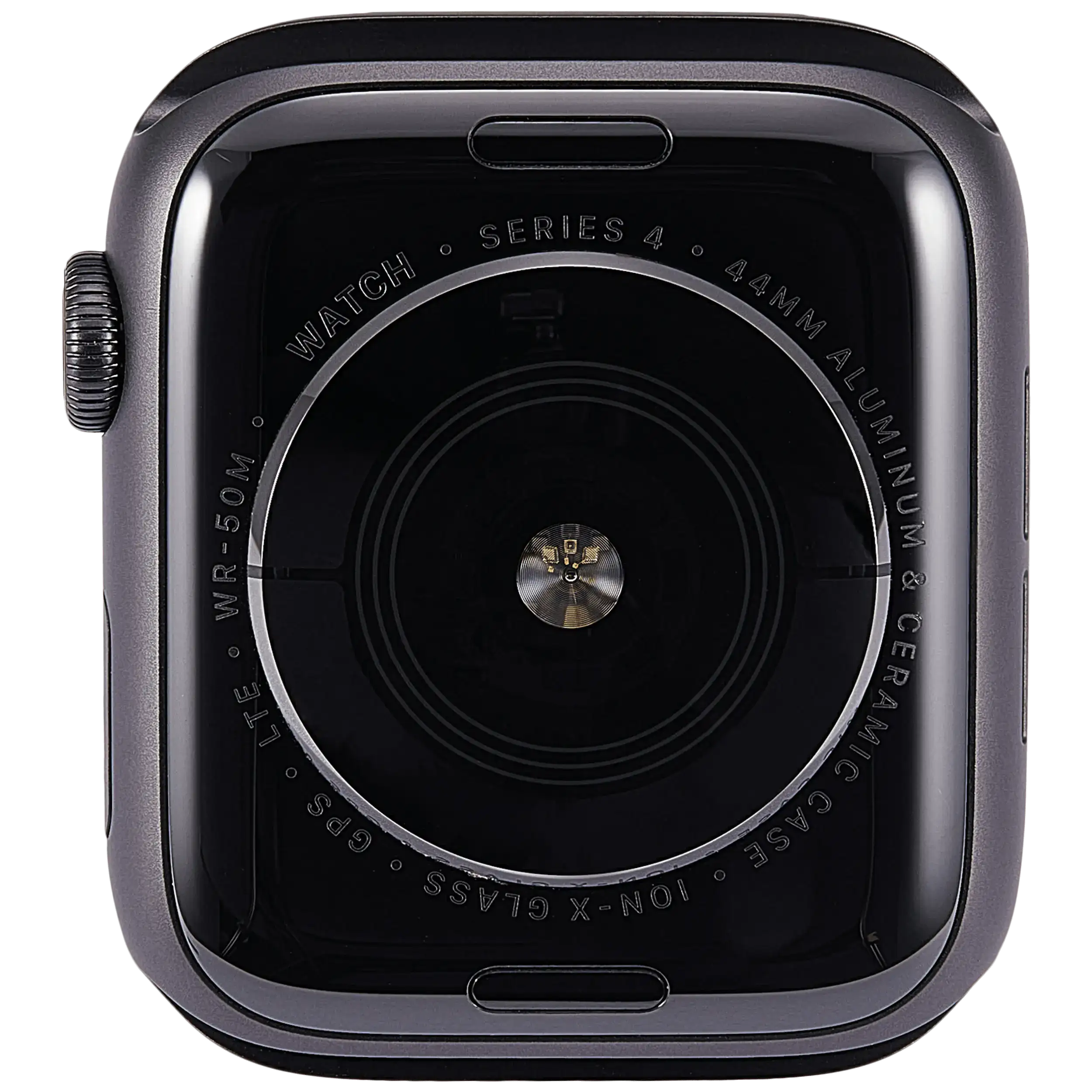 Gehäuse Baugruppe für Watch Series 4 (44MM) (ausgebautes Originalteil: Grade A) (Cellular Version) (Aluminium / Space Black) – Bild 3