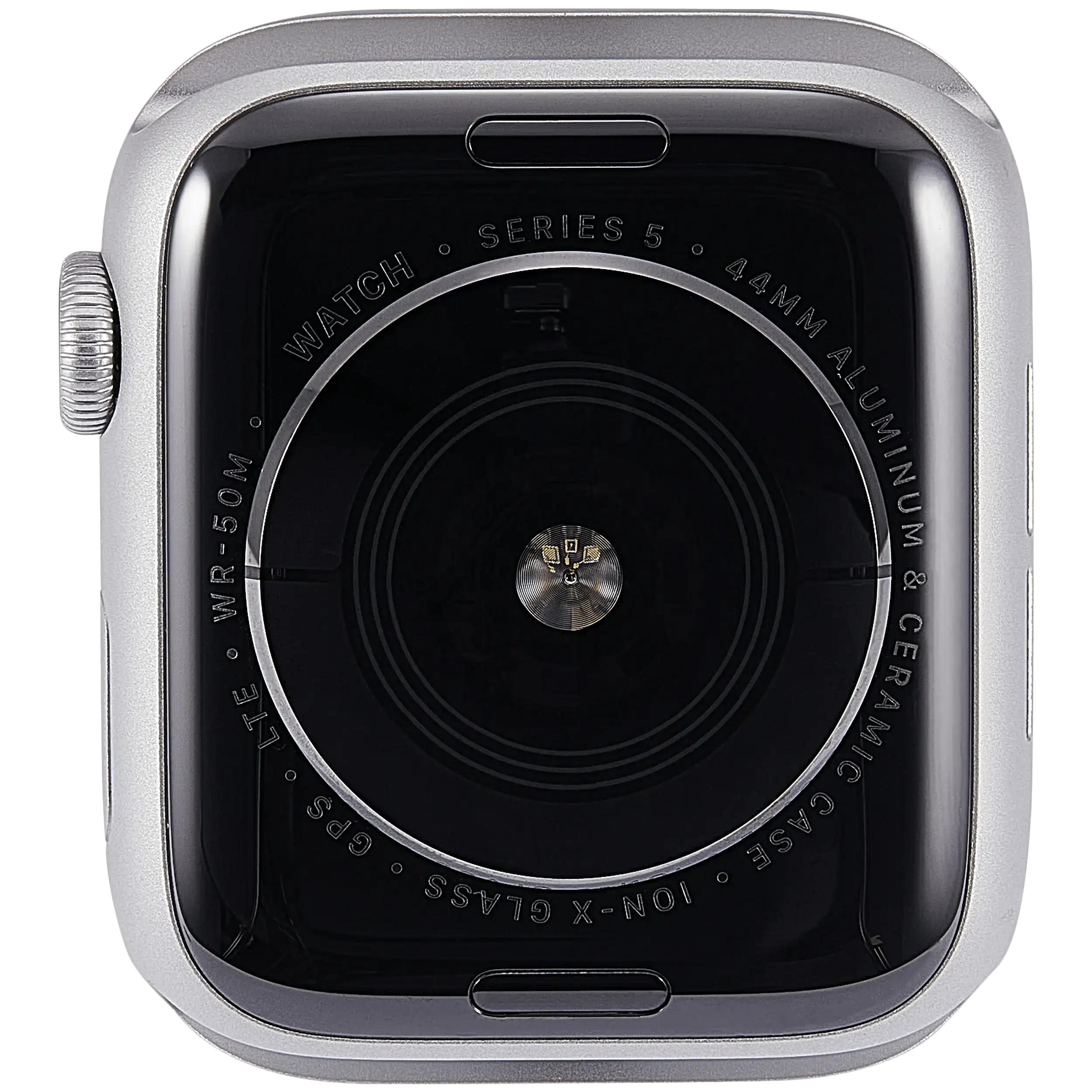 Gehäuse Baugruppe für Watch Series 5 (44MM) (ausgebautes Originalteil: Grade A) (Cellular Version) (Aluminium / Silver) – Bild 3