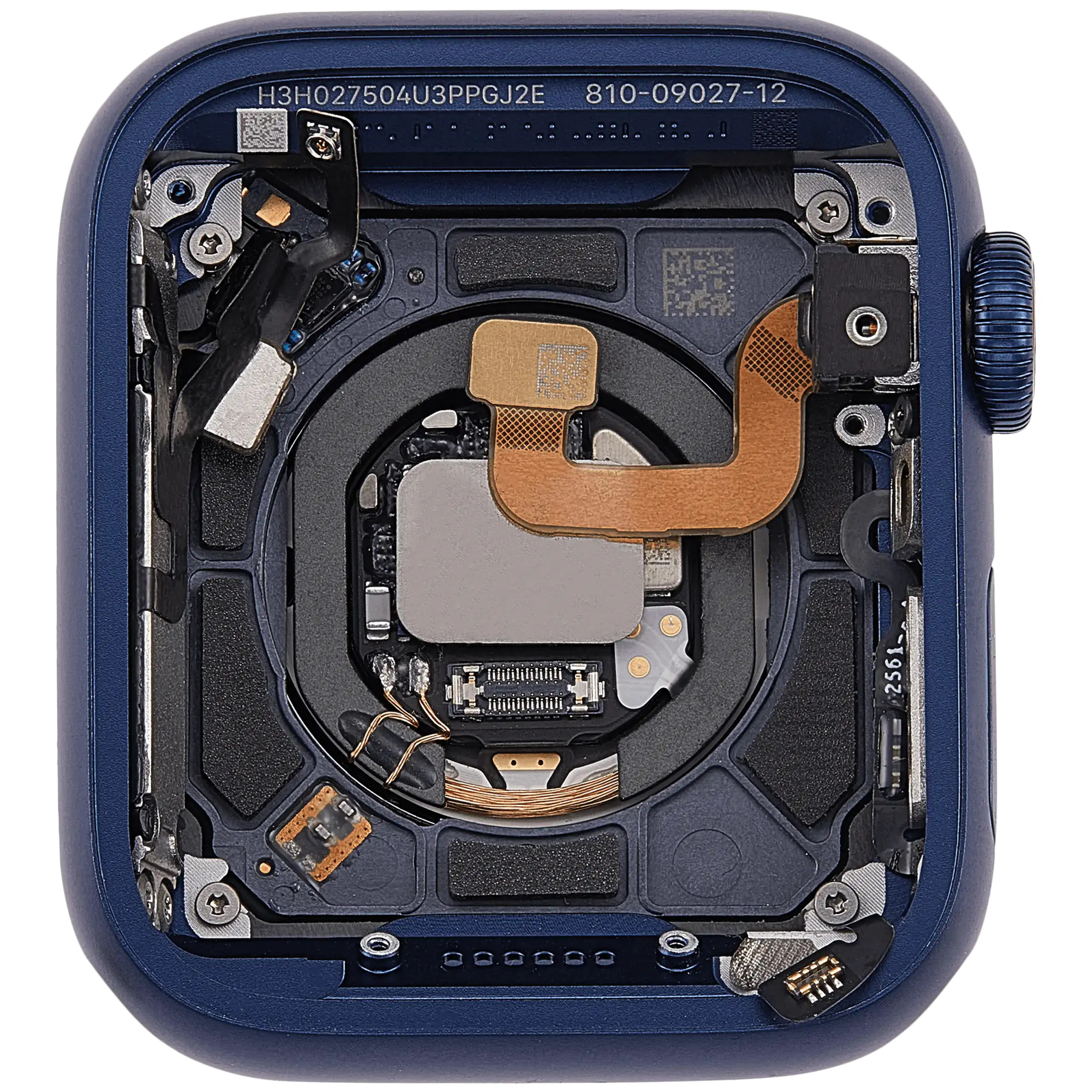 Gehäuse Baugruppe für Watch Series 6 (40MM) (ausgebautes Originalteil: Grade A) (Cellular Version) (Aluminium / Blue) – Bild 4