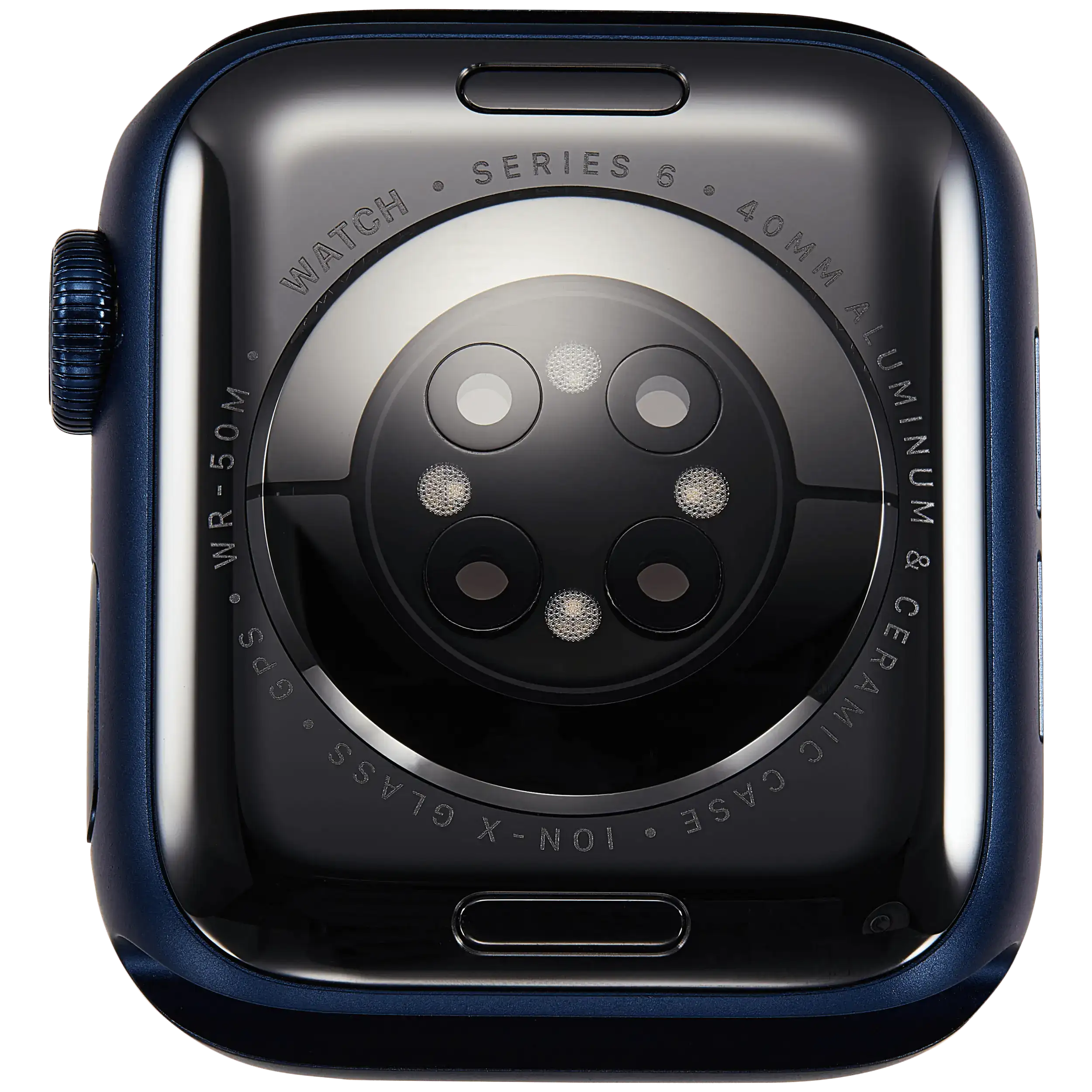 Gehäuse Baugruppe für Watch Series 6 (40MM) (ausgebautes Originalteil: Grade A) (GPS Version) (Aluminium / Blue) – Bild 3