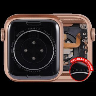 Gehäuse Baugruppe für Watch Series 6 (40MM) (ausgebautes Originalteil: Grade A) (Cellular Version) (Aluminium / Rose Gold)