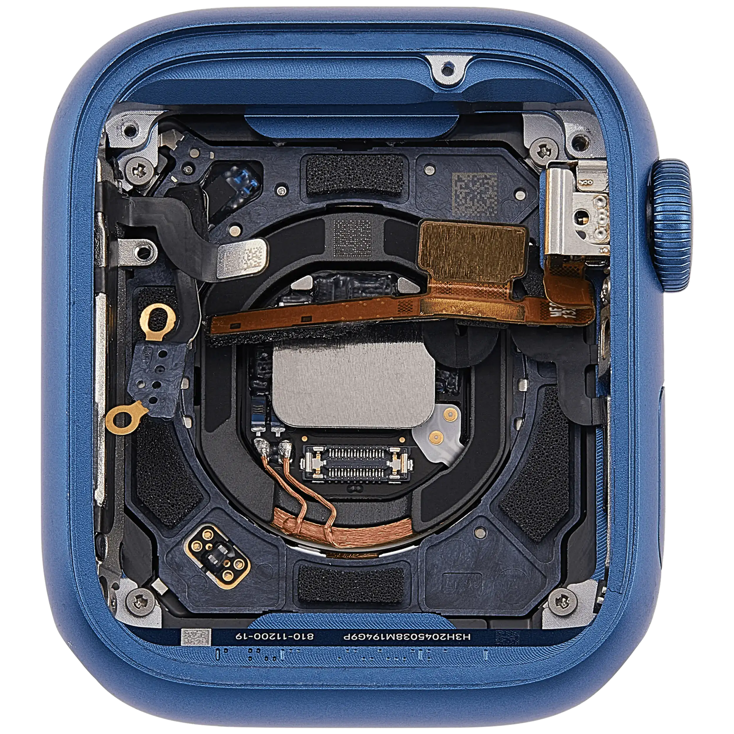 Gehäuse Baugruppe für Watch Series 7 (41MM) (ausgebautes Originalteil: Grade A) (Cellular Version) (Aluminium / Blue) – Bild 4