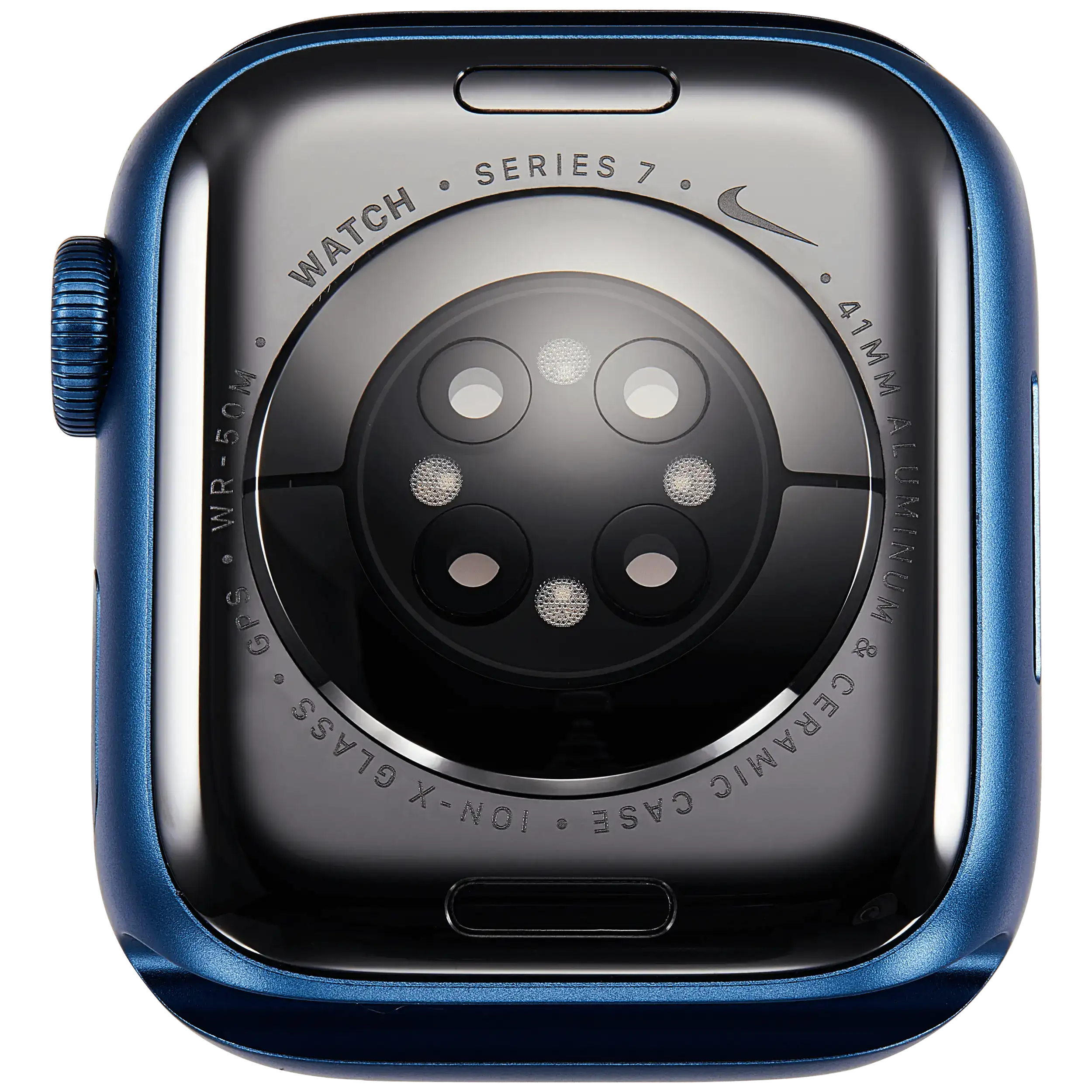 Gehäuse Baugruppe für Watch Series 7 (41MM) (ausgebautes Originalteil: Grade A) (GPS Version) (Aluminium / Blue) – Bild 3