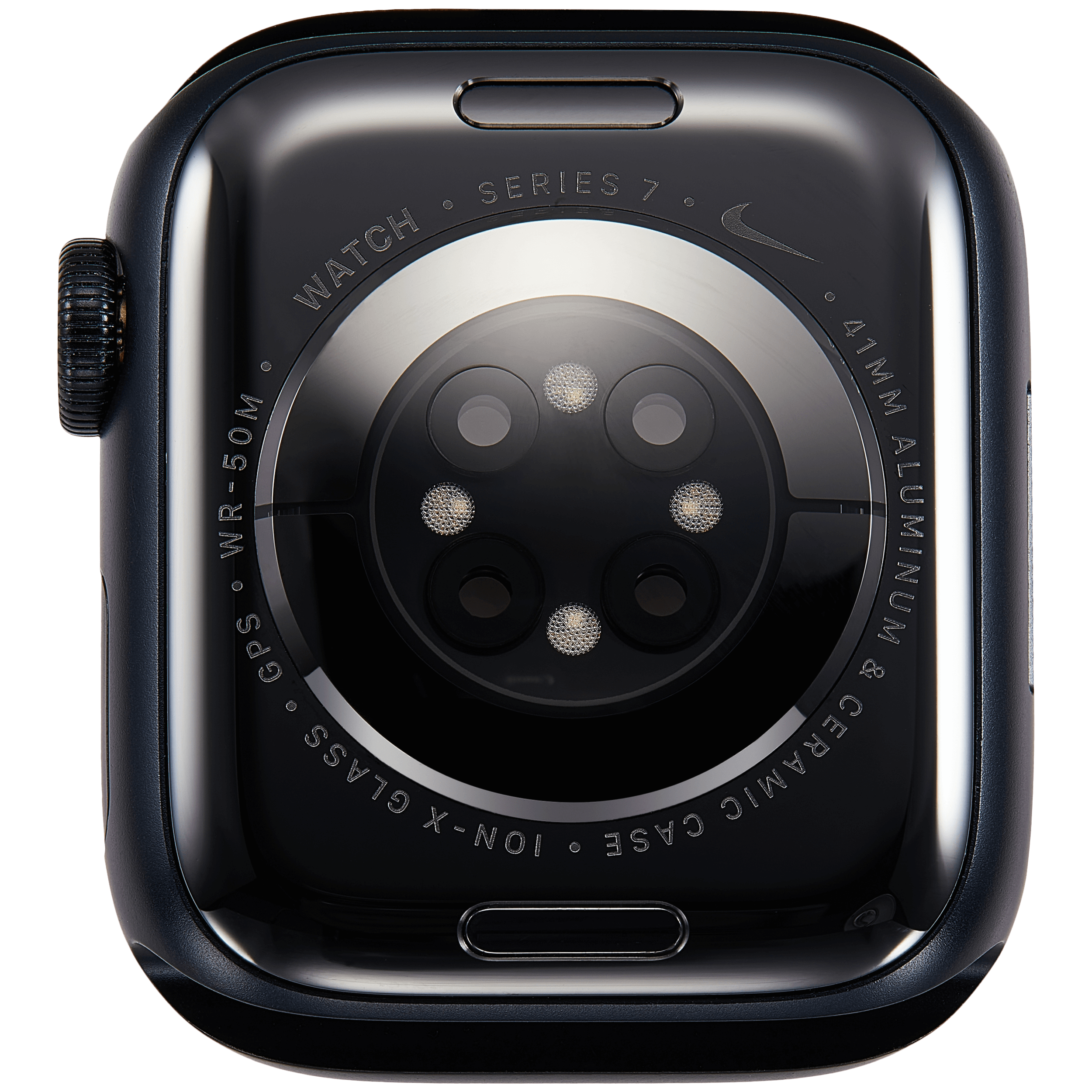 Gehäuse Baugruppe für Watch Series 7 (41MM) (ausgebautes Originalteil: Grade A) (GPS Version) (Aluminium / Space Black) – Bild 3