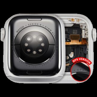 Gehäuse Baugruppe für Watch Series 8 (41MM) (ausgebautes Originalteil: Grade A) (GPS Version) (Aluminium / Silver)