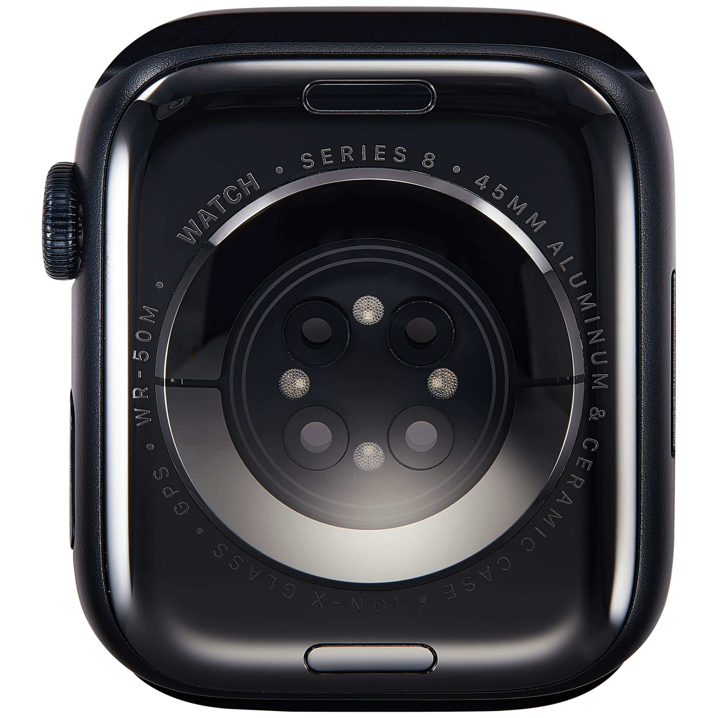 Gehäuse Baugruppe für Watch Series 8 (45MM) (ausgebautes Originalteil: Grade A) (GPS Version) (Aluminium / Midnight) – Bild 3