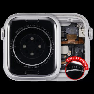 Gehäuse Baugruppe für Watch Series 9 (41MM) (ausgebautes Originalteil: Grade A) (Cellular Version) (Aluminium / Silver)