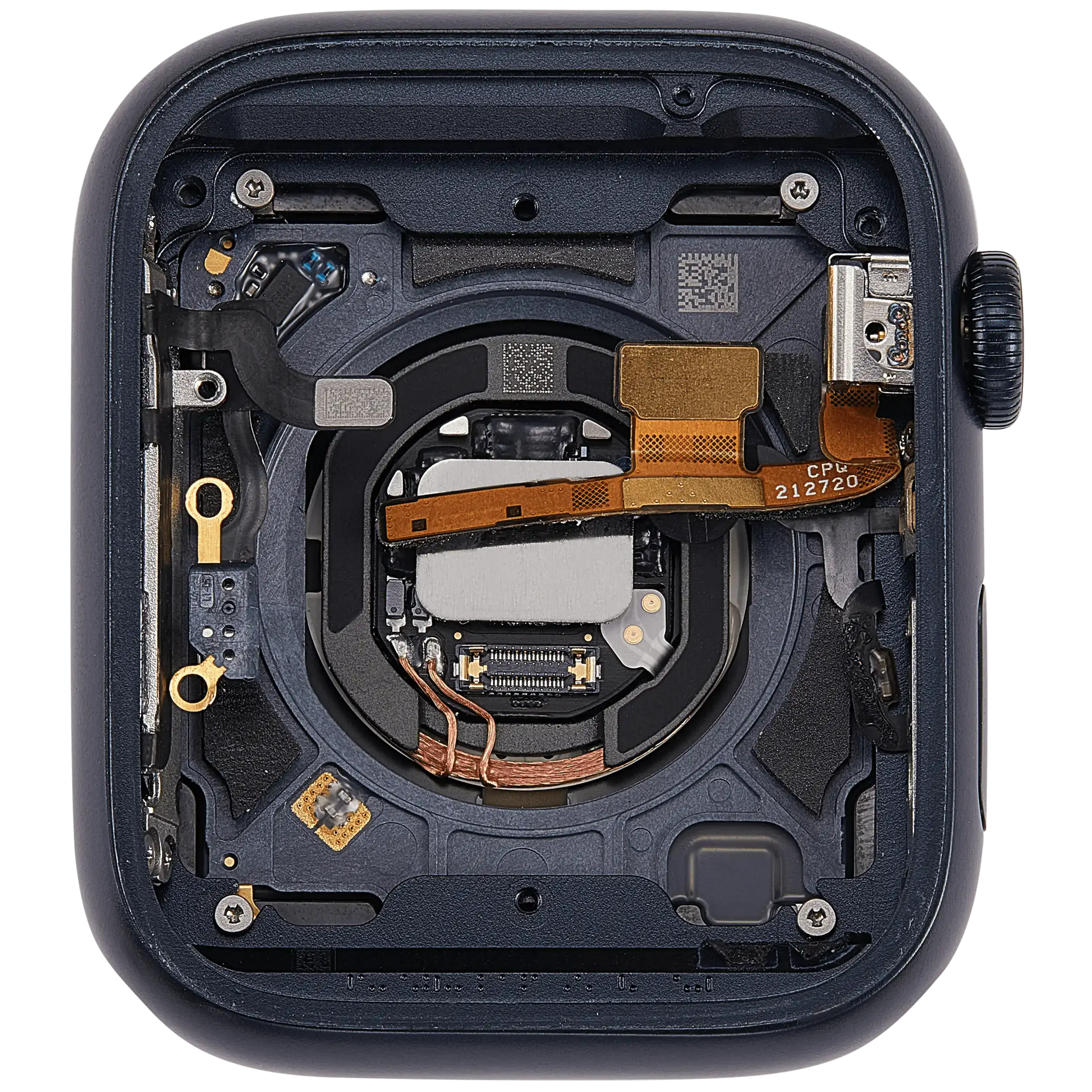 Gehäuse Baugruppe für Watch Series 9 (45MM) (ausgebautes Originalteil: Grade A) (Cellular Version) (Aluminium / Midnight) – Bild 4