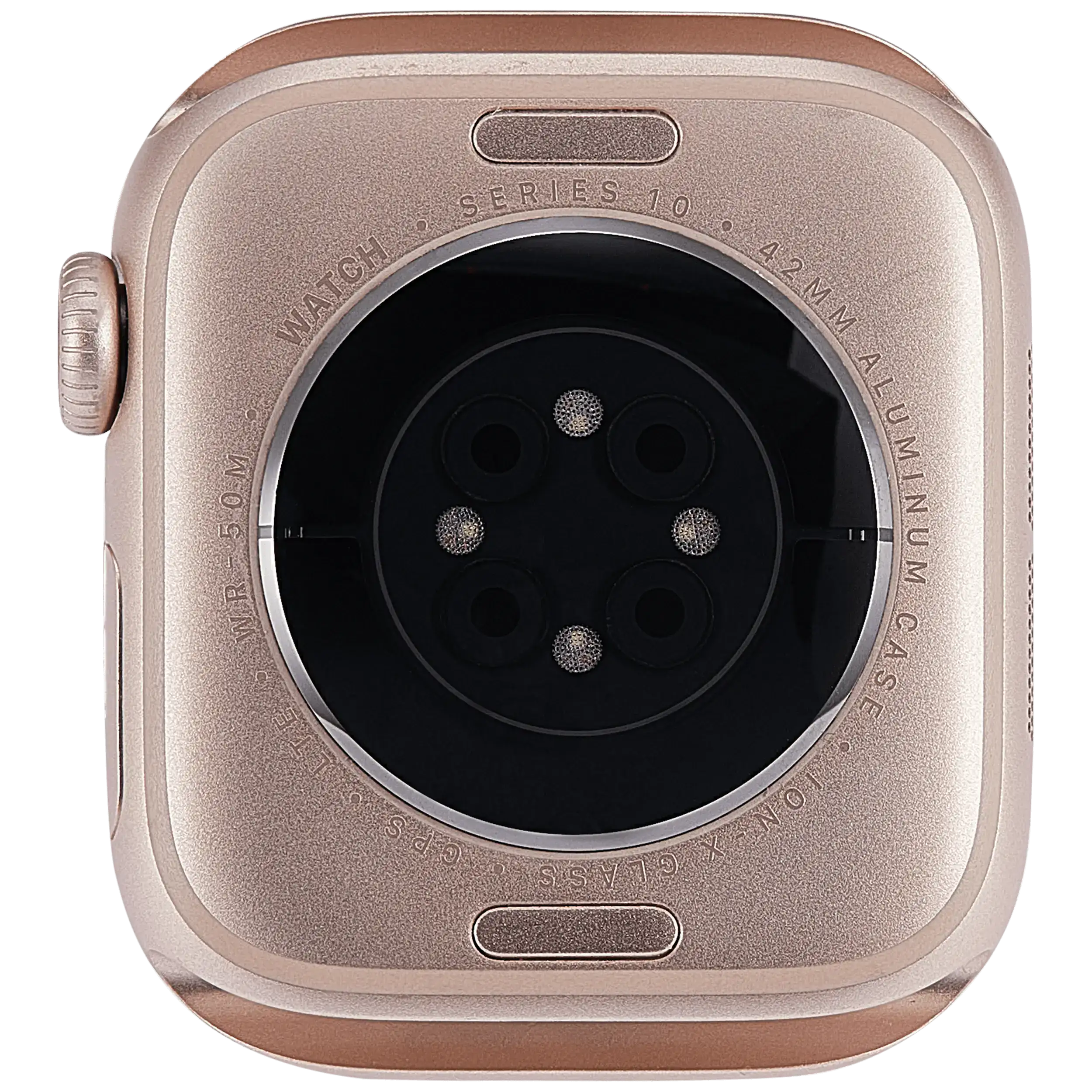 Gehäuse Baugruppe für Watch Series 10 (42MM) (ausgebautes Originalteil: Grade A) (Cellular Version) (Aluminium / Rose Gold) – Bild 3