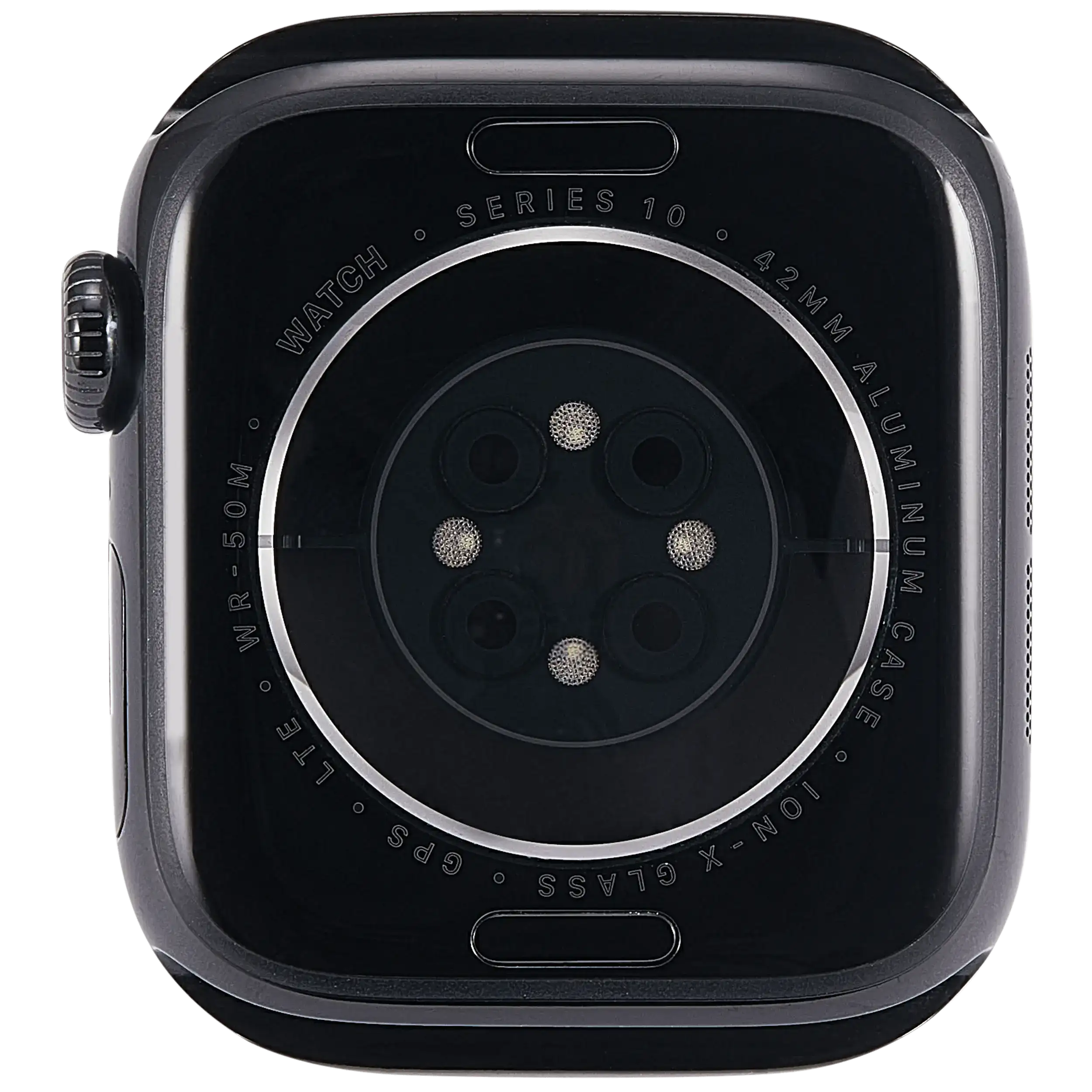 Gehäuse Baugruppe für Watch Series 10 (42MM) (ausgebautes Originalteil: Grade A) (Cellular Version) (Aluminium / Jet Black) – Bild 3