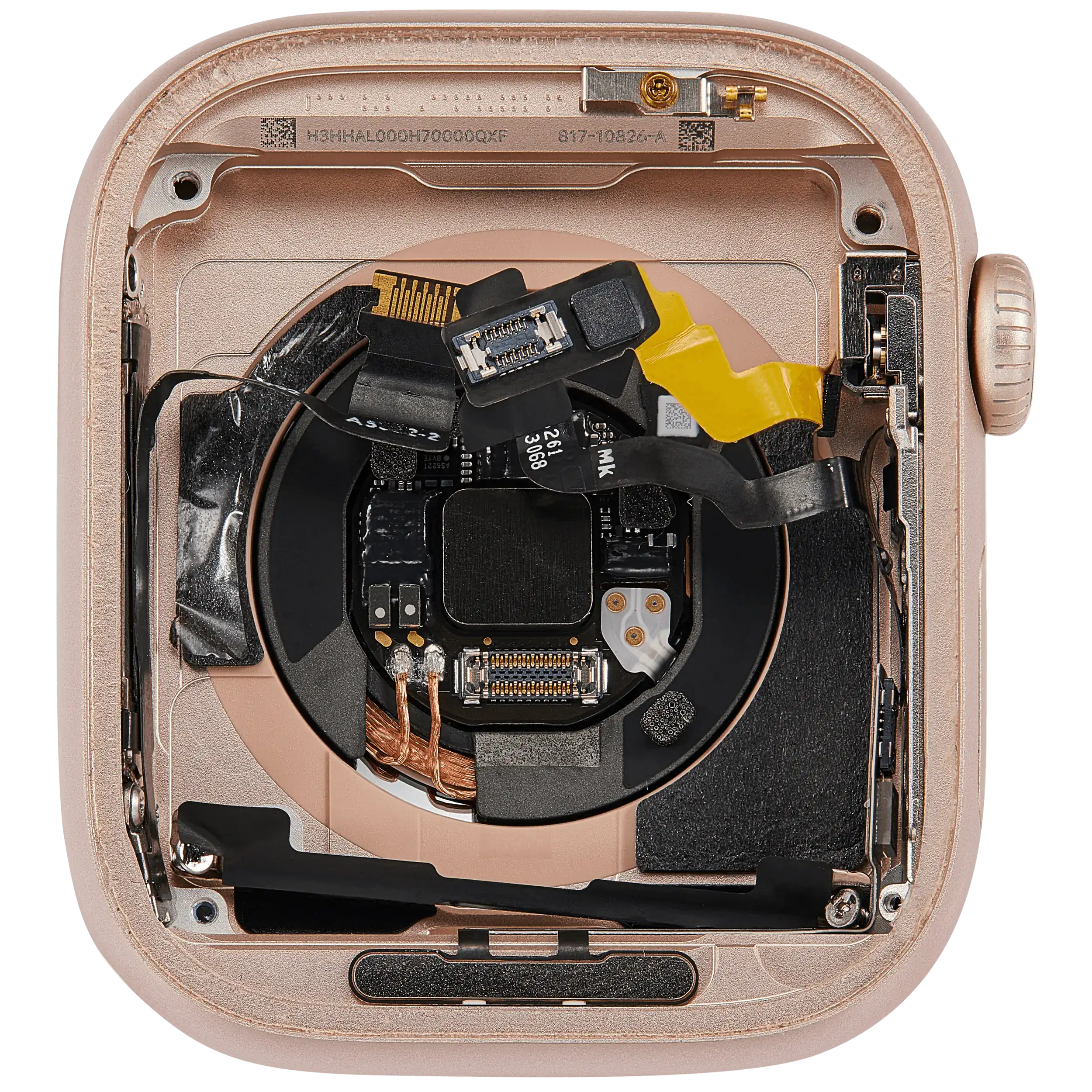 Gehäuse Baugruppe für Watch Series 10 (42MM) (ausgebautes Originalteil: Grade A) (GPS Version) (Aluminium / Rose Gold) – Bild 4