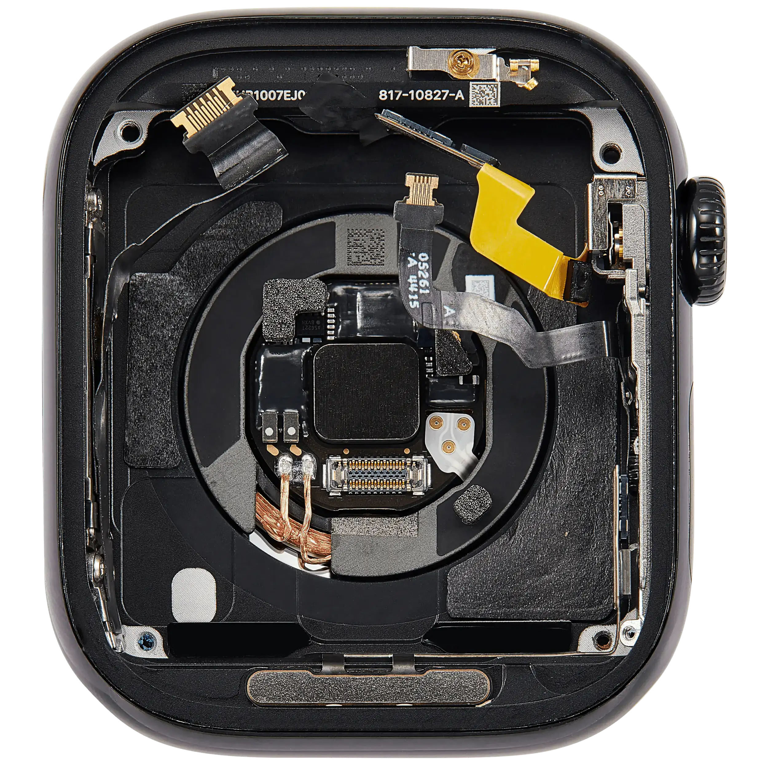 Gehäuse Baugruppe für Watch Series 10 (42MM) (ausgebautes Originalteil: Grade A) (GPS Version) (Aluminium / Jet Black) – Bild 4