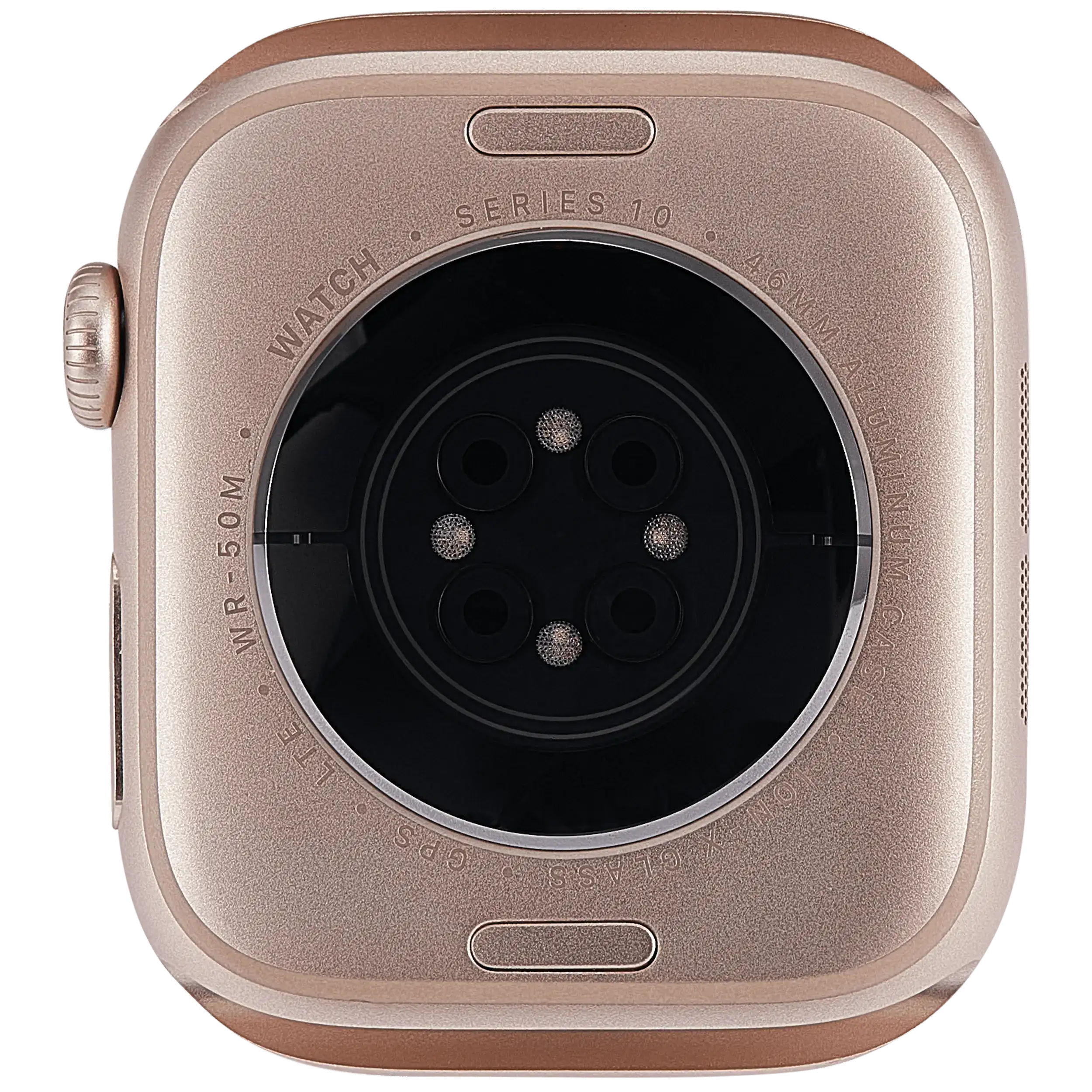 Gehäuse Baugruppe für Watch Series 10 (46MM) (ausgebautes Originalteil: Grade A) (Cellular Version) (Aluminium / Rose Gold) – Bild 3