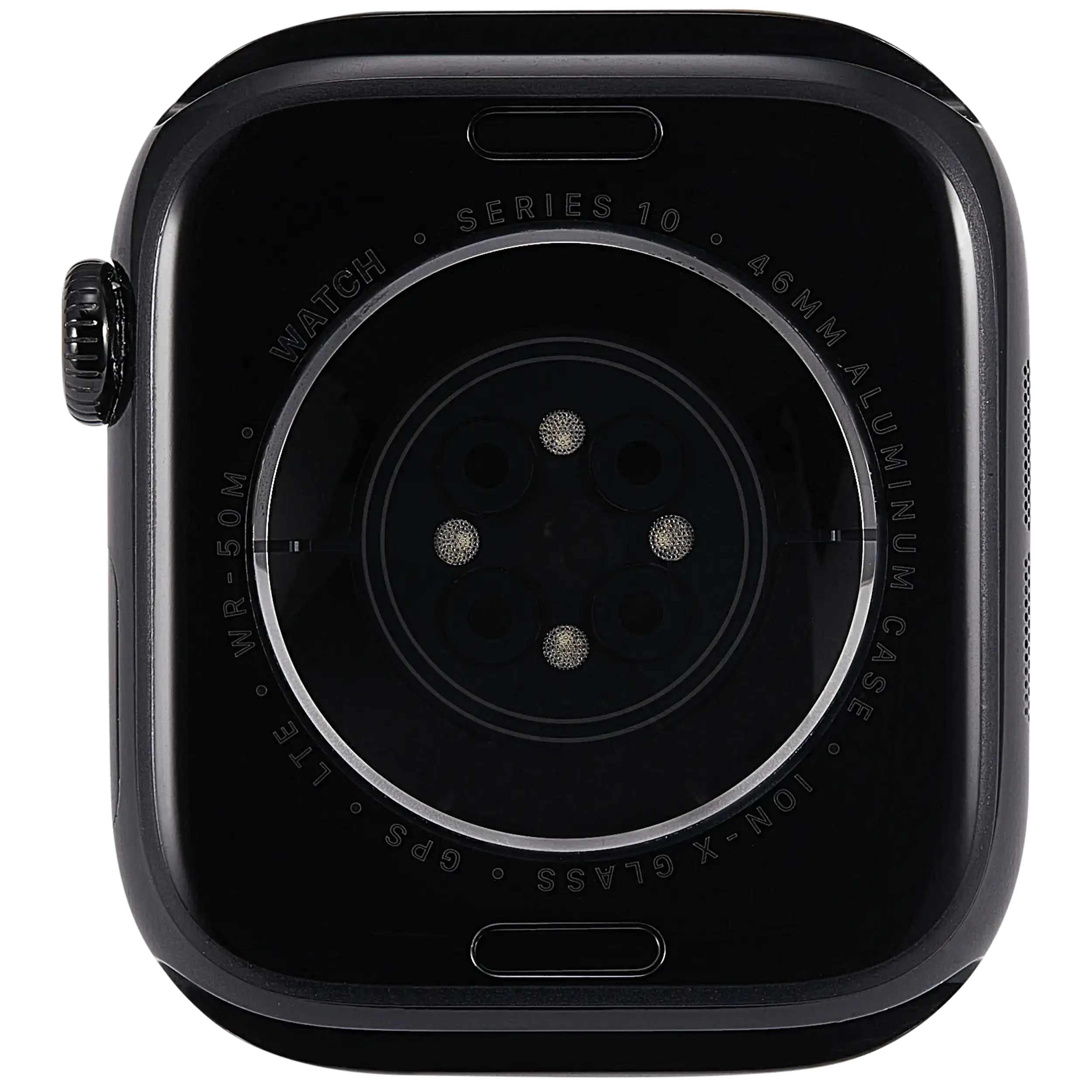 Gehäuse Baugruppe für Watch Series 10 (46MM) (ausgebautes Originalteil: Grade A) (Cellular Version) (Aluminium / Jet Black) – Bild 3
