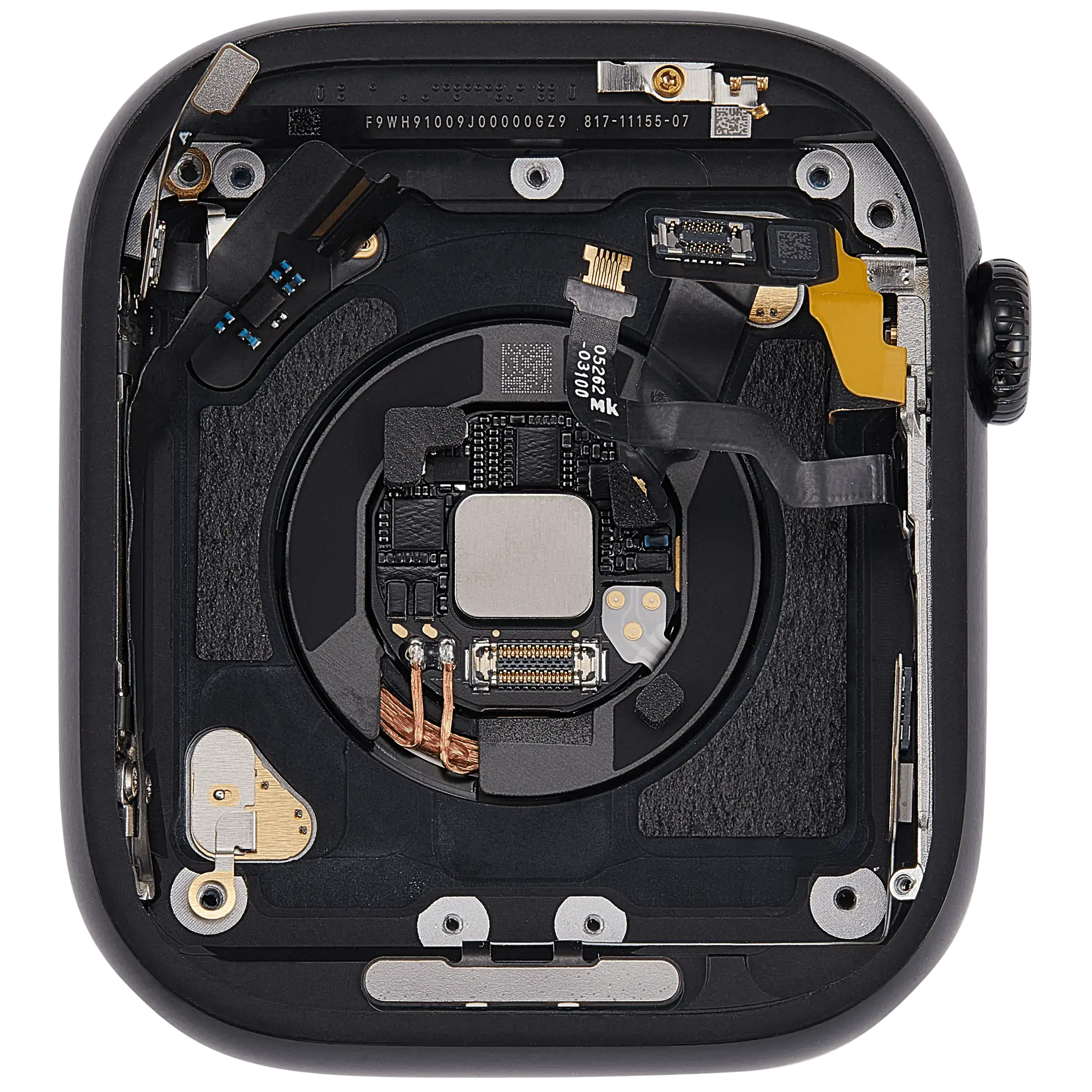 Gehäuse Baugruppe für Watch Series 10 (46MM) (ausgebautes Originalteil: Grade A) (Cellular Version) (Aluminium / Jet Black) – Bild 4