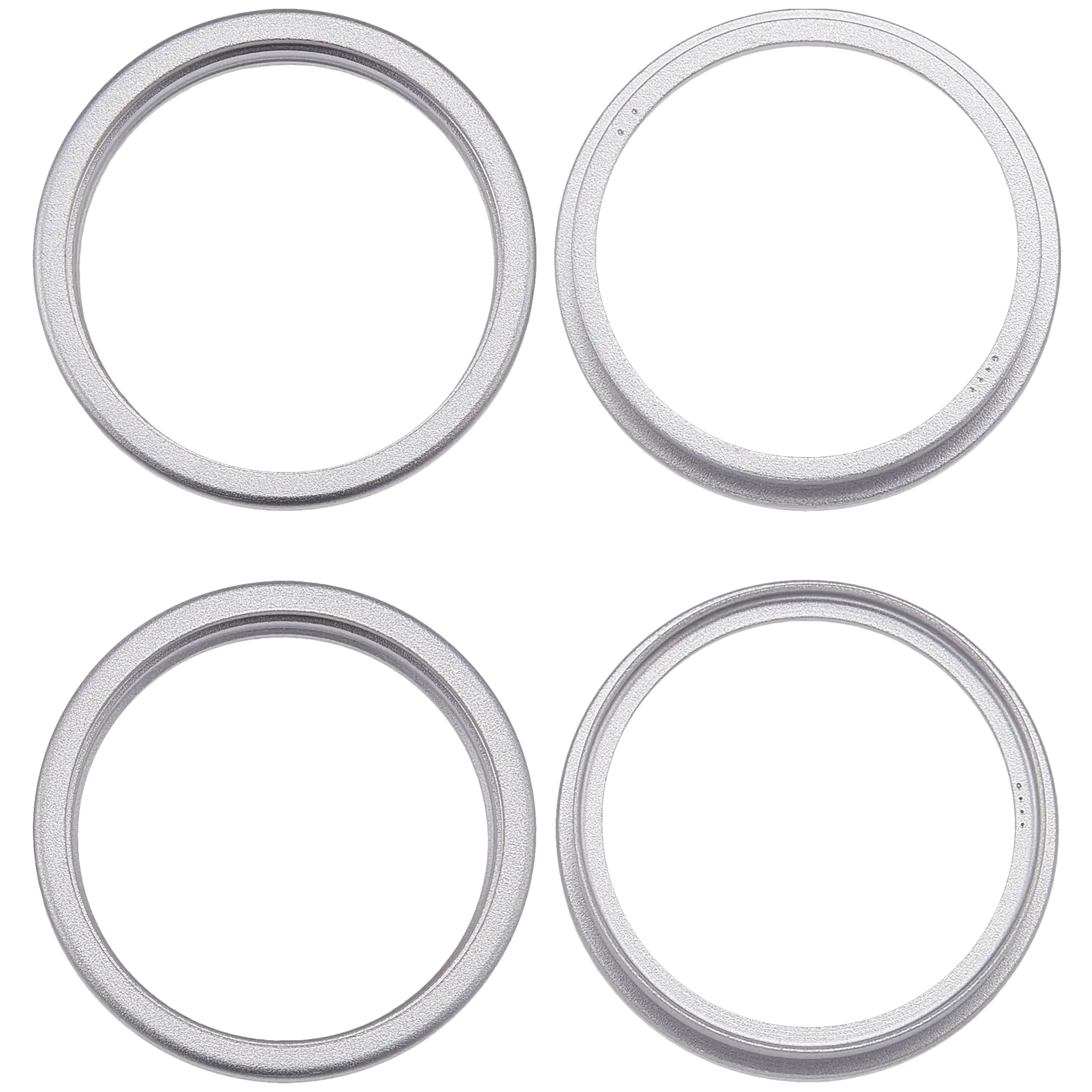 Rückkamera-Blendenring einzeln für iPhone 17 (White (Weiß)) (2-teiliges Set) – Bild 2