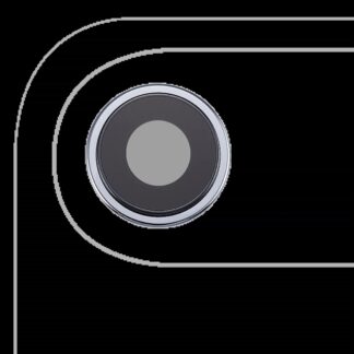 Rückkamera-Glas mit Halterung und Blende für iPhone Air (3-teiliges Set) (Premium) (Sky Blue)