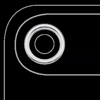 Rückkamera-Blendenring einzeln für iPhone Air (Cloud White)