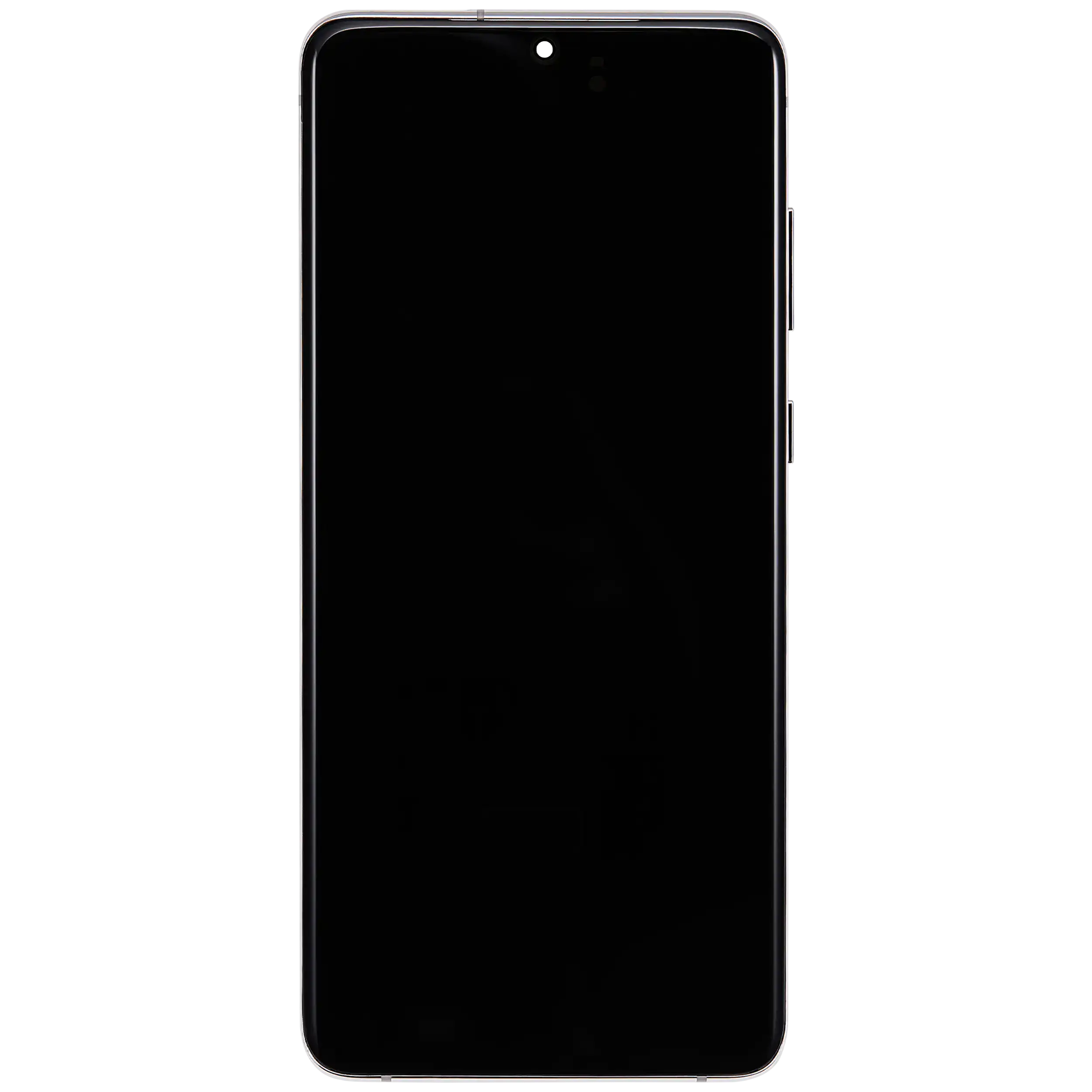 OLED Display mit Rahmen für Samsung Galaxy S20 Plus 5G (Aftermarket Plus) (Cloud White) – Bild 3