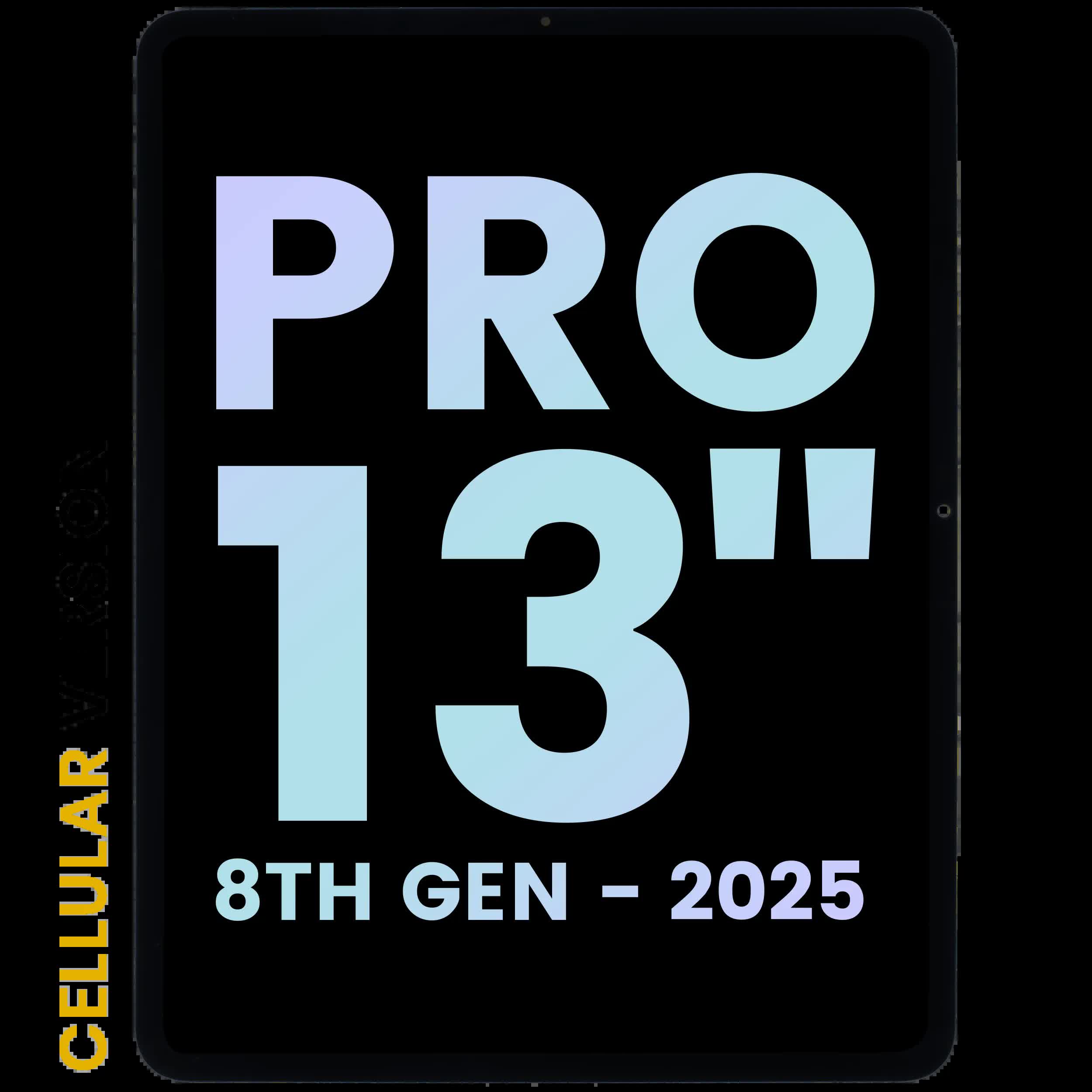 OLED Display mit Touchscreen-Digitizer für iPad Pro 13" 8th Gen (2025) (Nano-Texture) (Cellular Version einzeln) (Original)