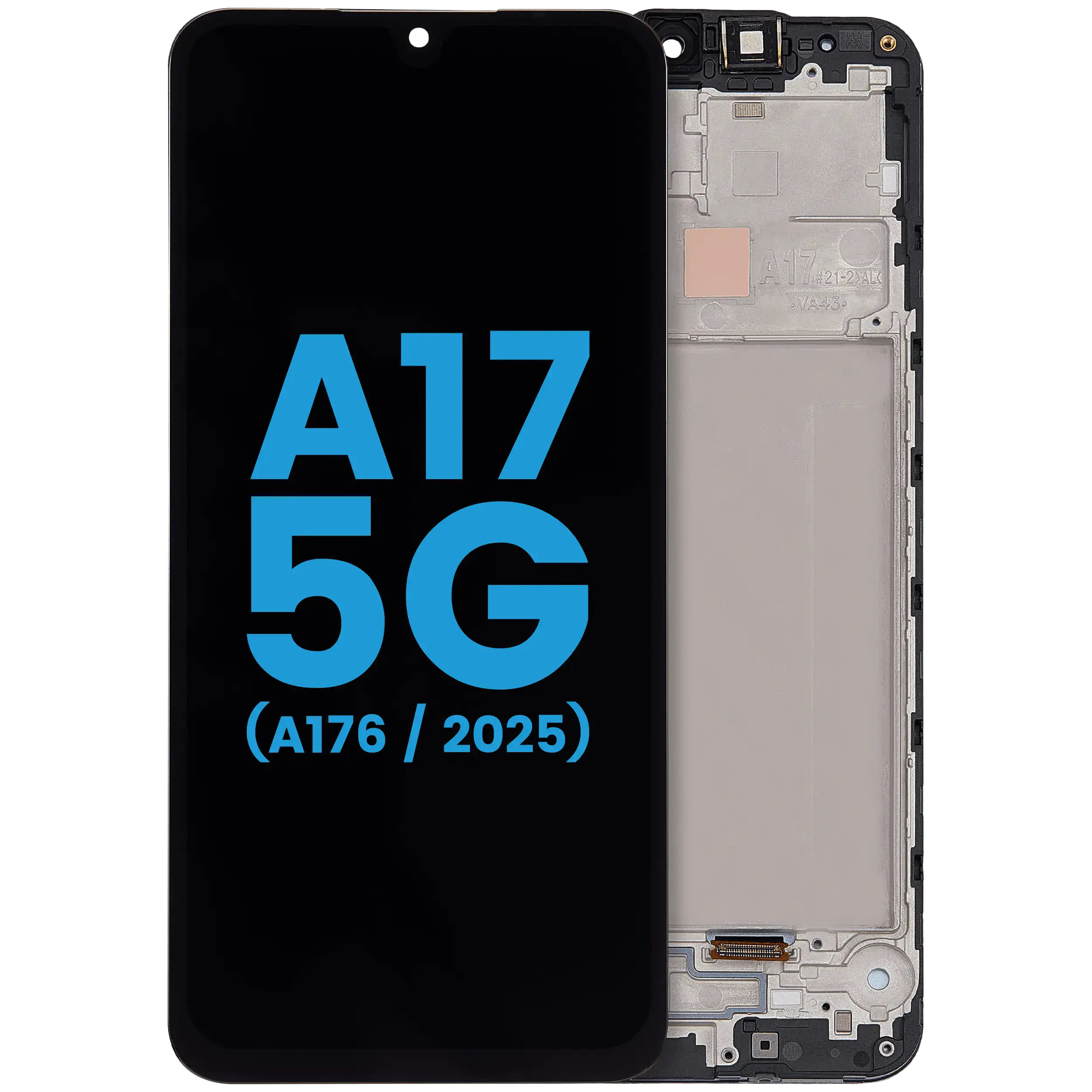 OLED Display mit Rahmen für Samsung Galaxy A17 5G (A176 / 2025) (Service Pack) – Bild 5