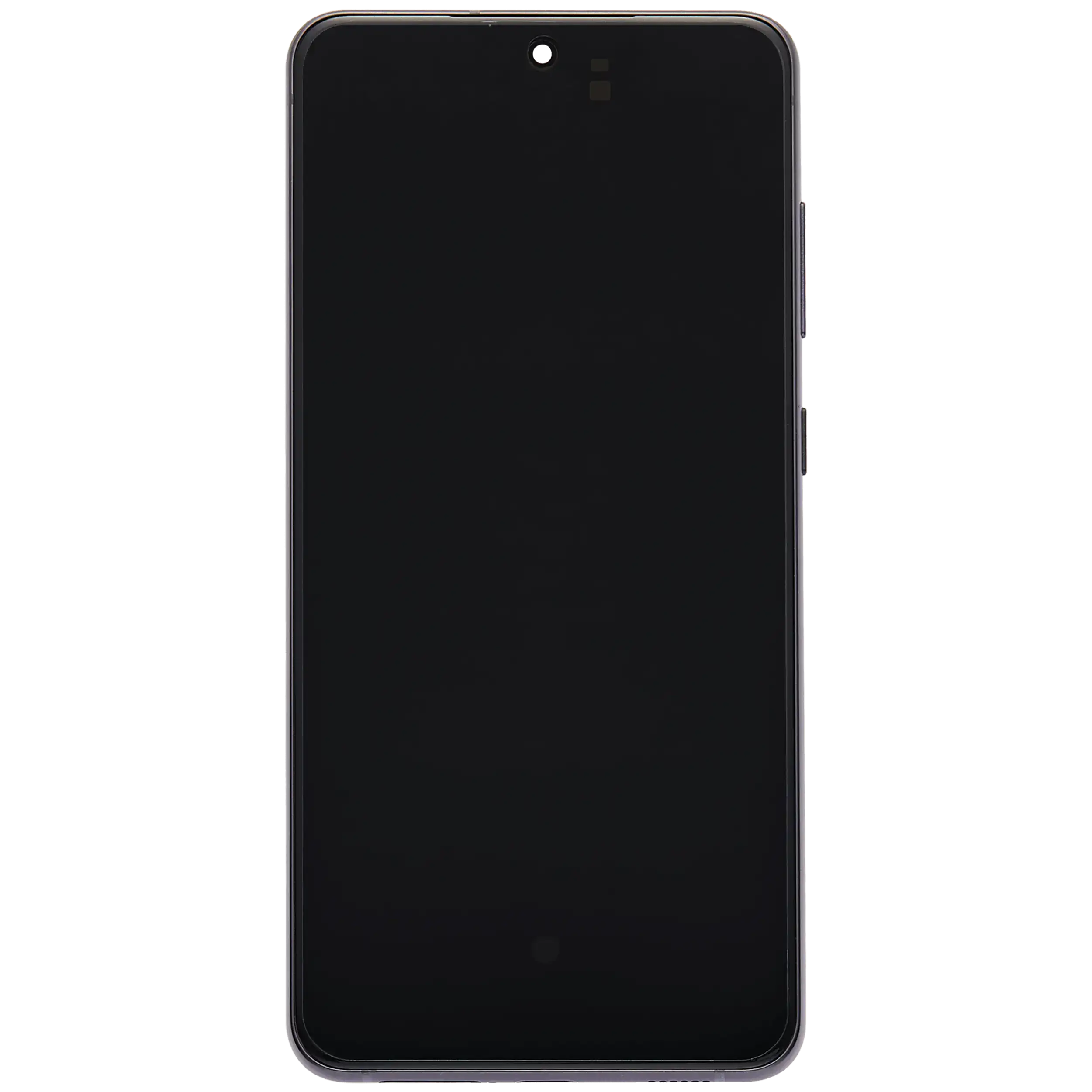 OLED Display mit Rahmen für Samsung Galaxy S21 FE 5G (US & International Version) (Aftermarket Plus) (Graphite) – Bild 3