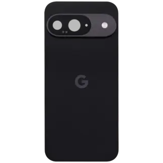 Rückdeckelglas mit Kameraglas für Google Pixel 9 (ausgebautes Originalteil: Grade A) (Obsidian)