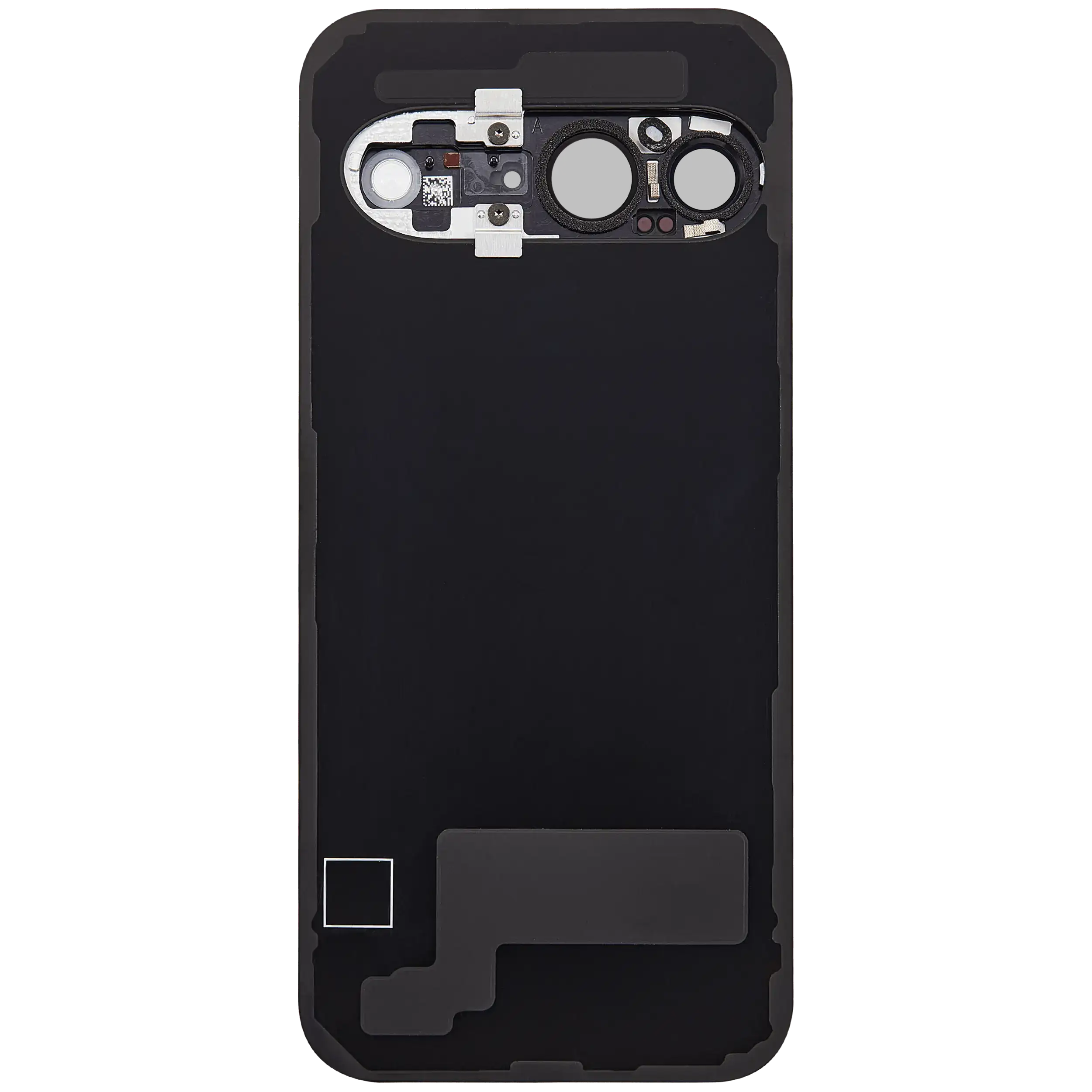 Rückdeckelglas mit Kameraglas für Google Pixel 9 (ausgebautes Originalteil: Grade A) (Obsidian) – Bild 4