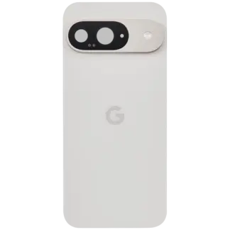 Rückdeckelglas mit Kameraglas für Google Pixel 9 (ausgebautes Originalteil: Grade A) (Porcelain)