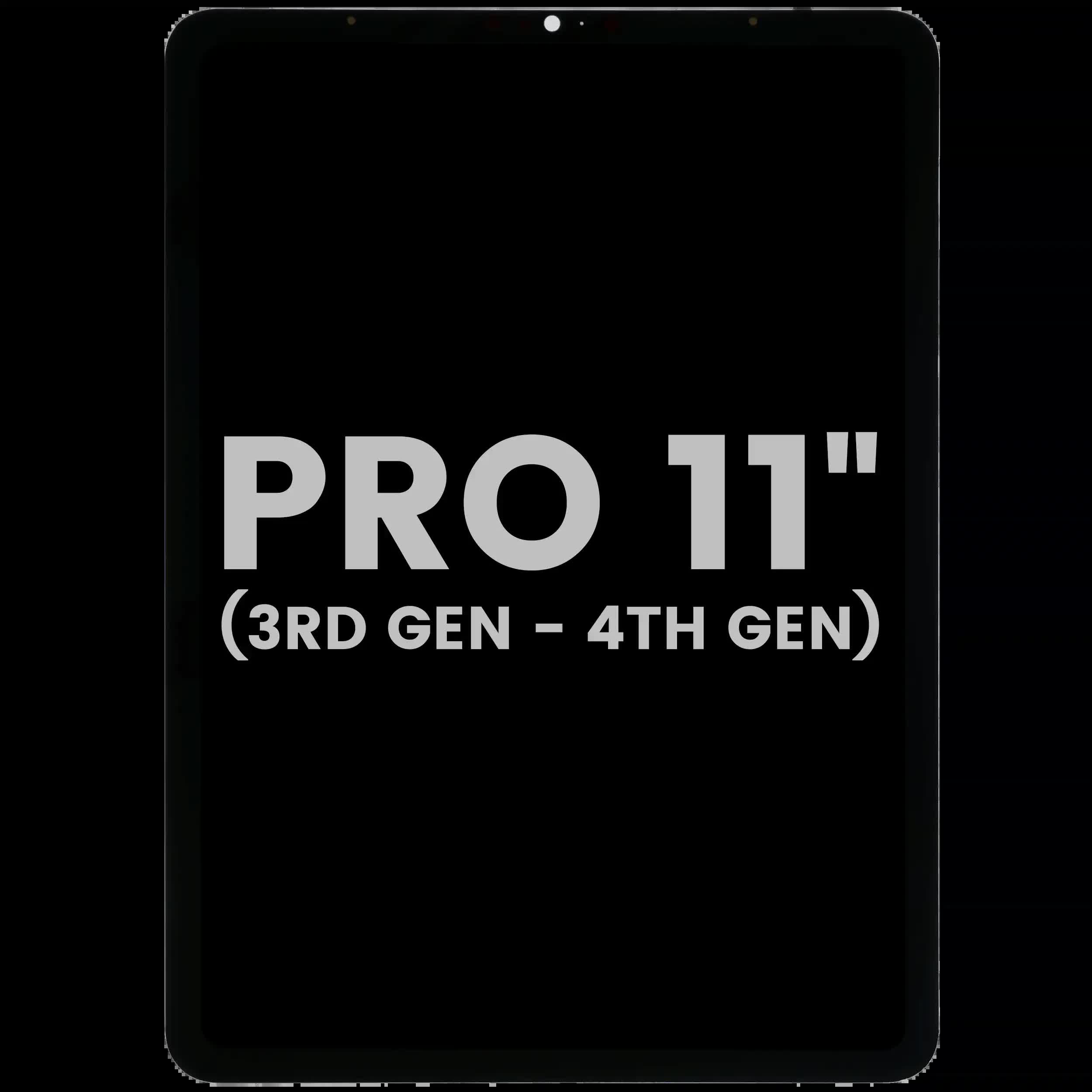 LCD Display mit Touchscreen-Digitizer für iPad Pro 11" 3. Gen (2021) / Pro 11" 4th Gen (2022) (ausgebautes Originalteil: Grade A)