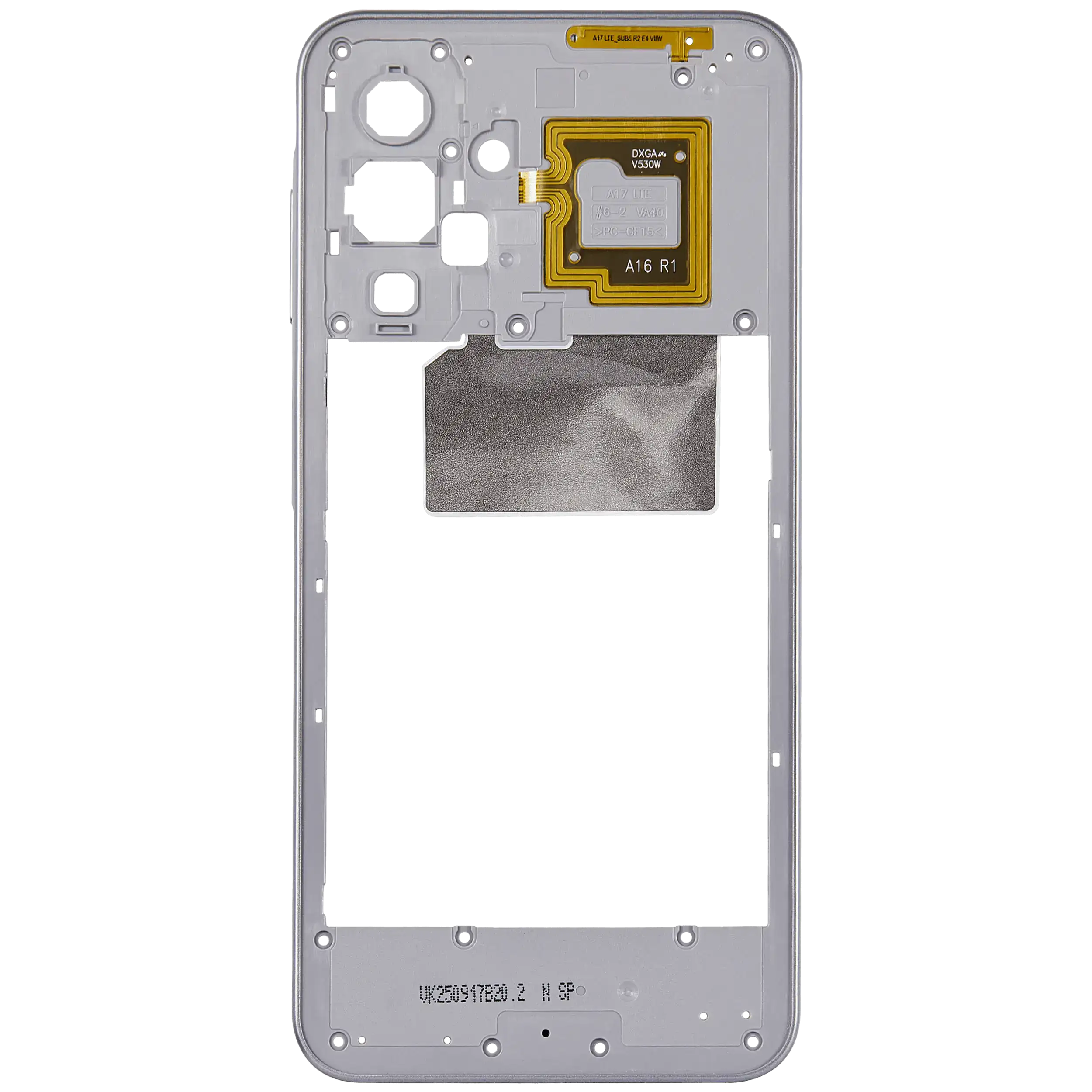 Mittelrahmen für Samsung Galaxy A17 4G (A175 / 2025) (Gray (Grau)) – Bild 3