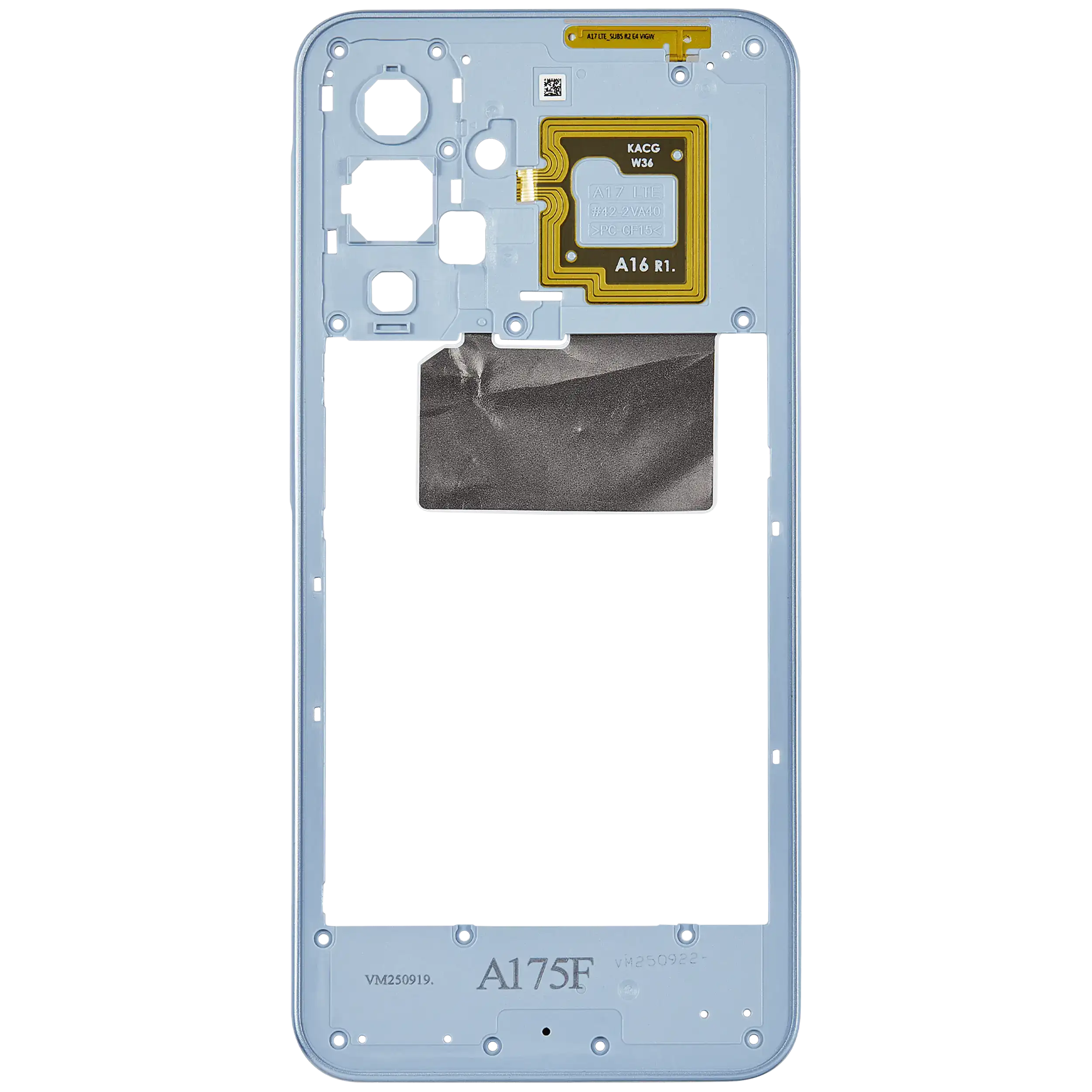 Mittelrahmen für Samsung Galaxy A17 4G (A175 / 2025) (Light blue) – Bild 3