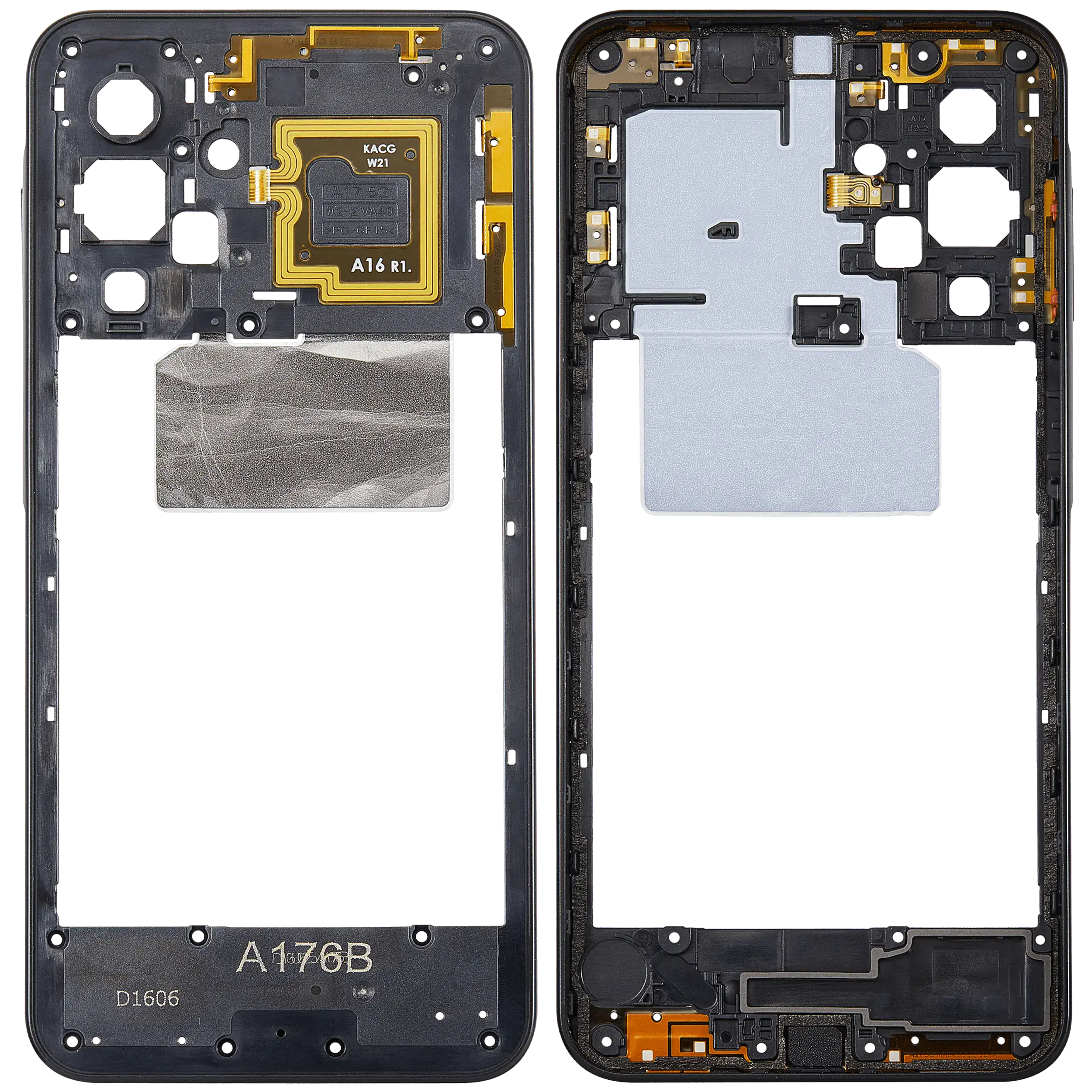 Mittelrahmen für Samsung Galaxy A17 5G (A176 / 2025) (Black (Schwarz)) – Bild 2