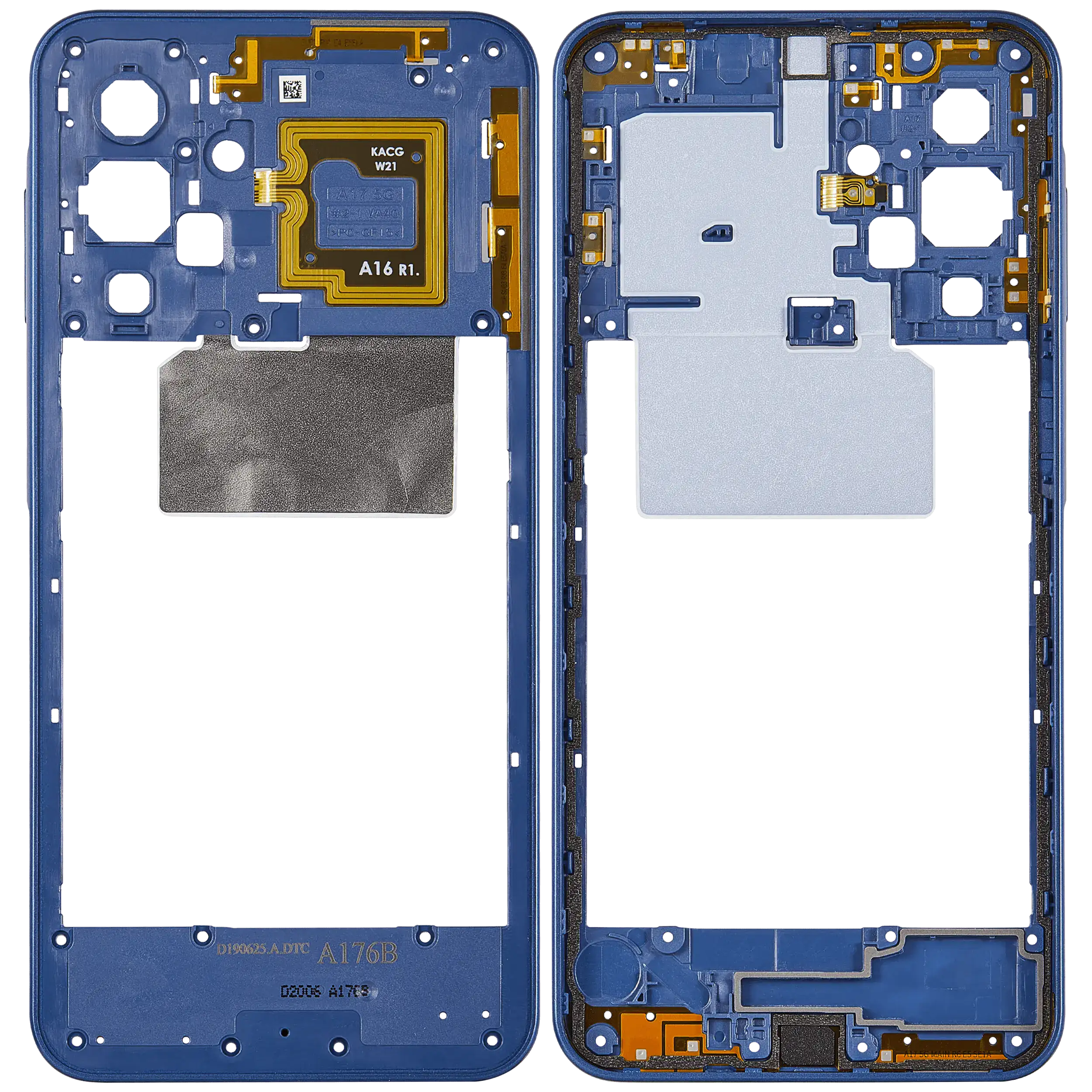 Mittelrahmen für Samsung Galaxy A17 5G (A176 / 2025) (Blue (Blau)) – Bild 2