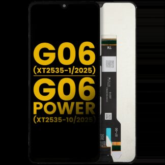 LCD Display ohne Rahmen für Motorola Moto G06 (XT2535-1 /2025) / G06 Power (XT2535-10 /2025) (professionell aufgearbeitet)