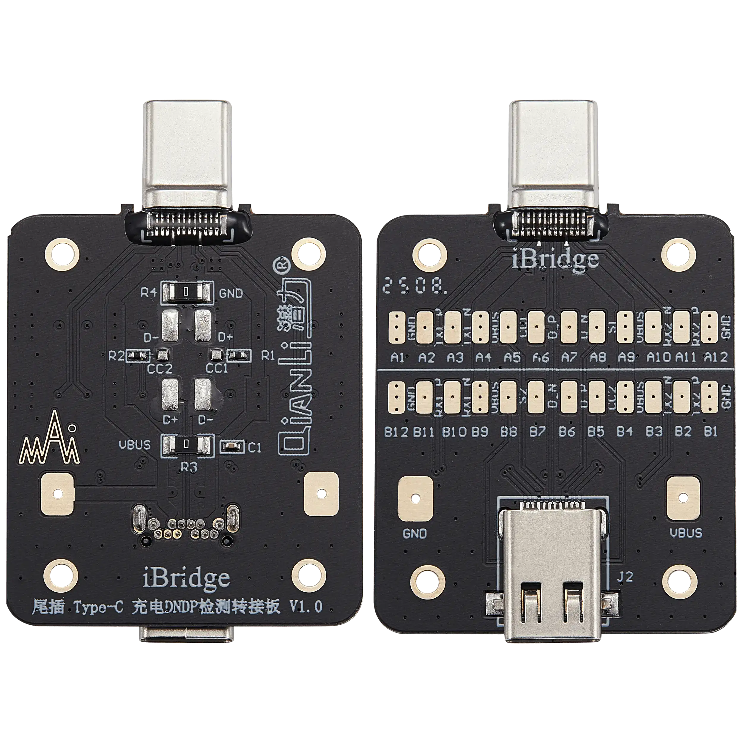 iBridge Tail Plug Type-C Lightning Port Charging DNDP Detection Epitaxial Platine (Qianli) – Bild 2
