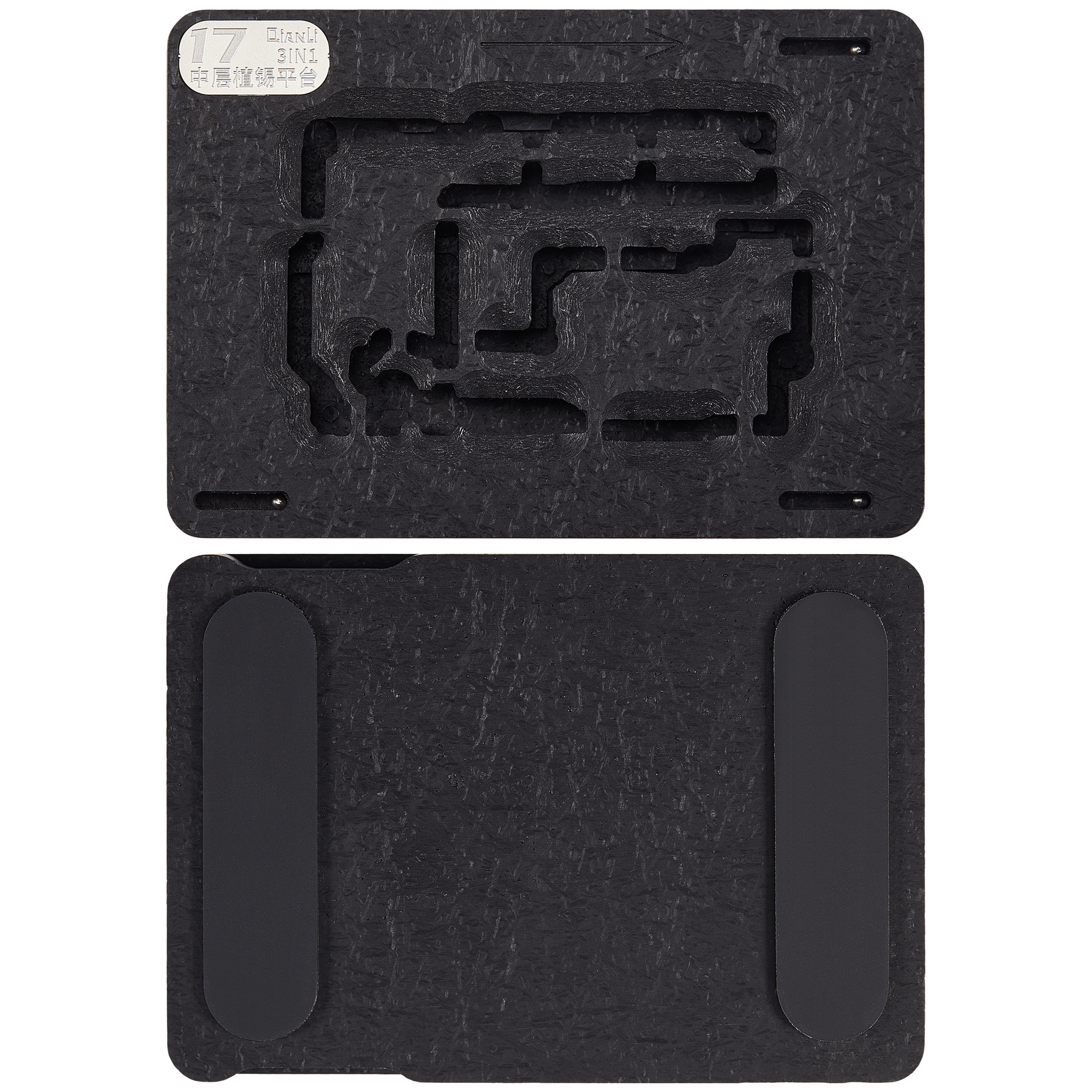 3in1 Middle Rahmen Reballing Plattform für iPhone 17 / 17 Pro / 17 Pro Max (Qianli) – Bild 2