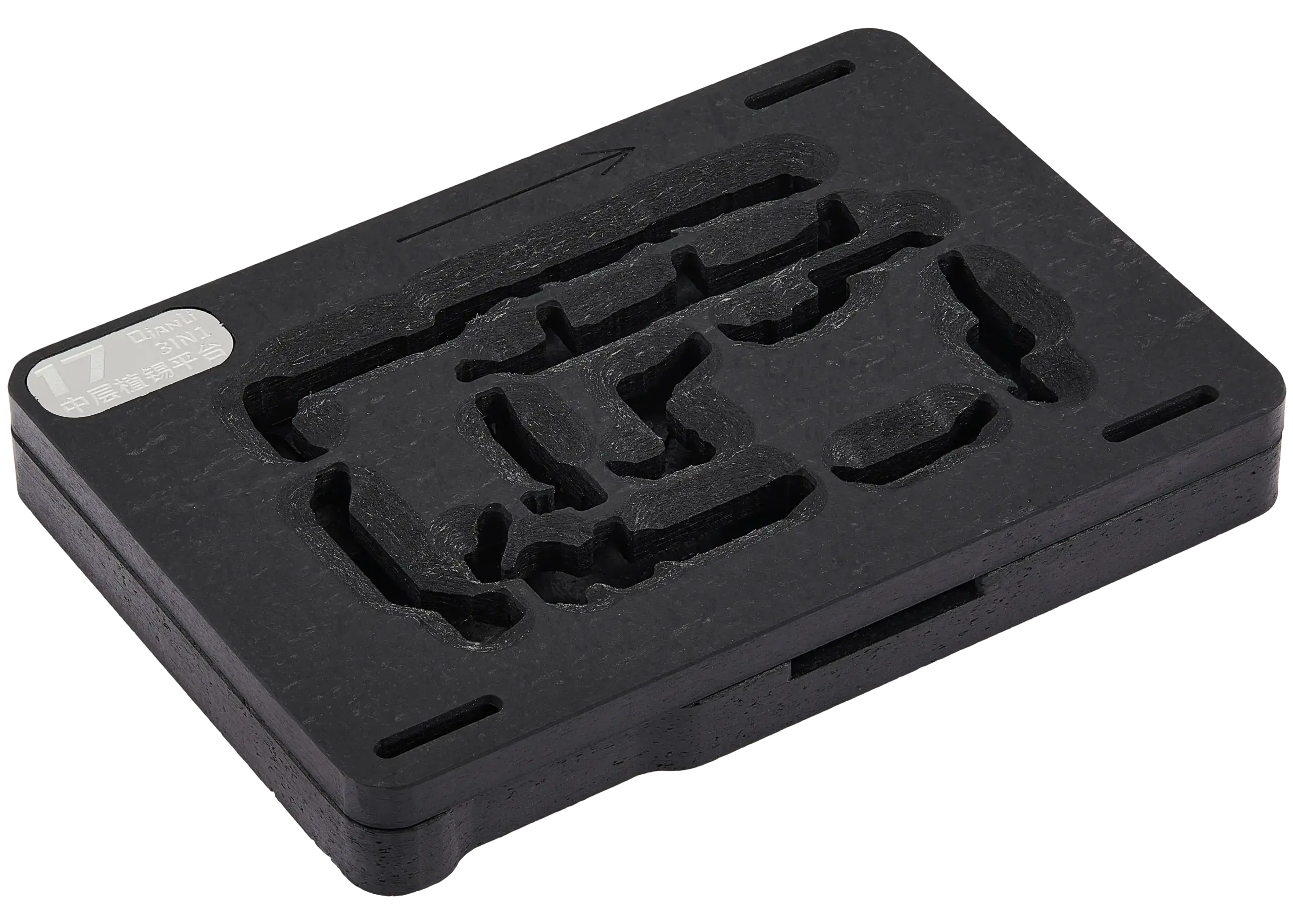 3in1 Middle Rahmen Reballing Plattform für iPhone 17 / 17 Pro / 17 Pro Max (Qianli) – Bild 4