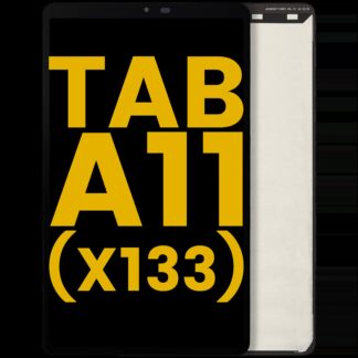 LCD Display ohne Rahmen für Samsung Galaxy Tab A11 8.7" (X133) (2025) (WiFi Version) (professionell aufgearbeitet) (Black (Schwarz))